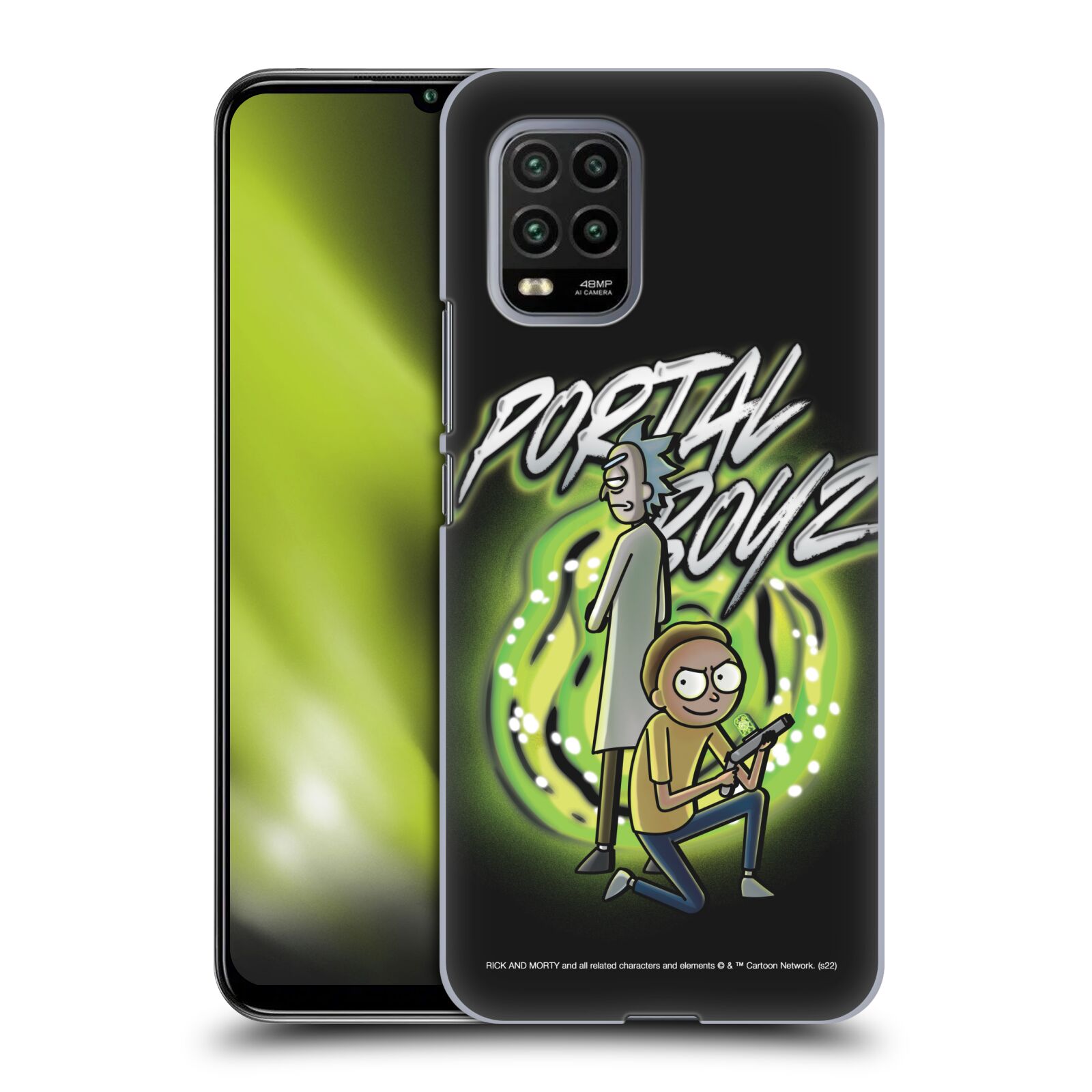 Obal na mobil Xiaomi  Mi 10 LITE / Mi 10 LITE 5G - HEAD CASE - Rick a Morty - Portal Boyz