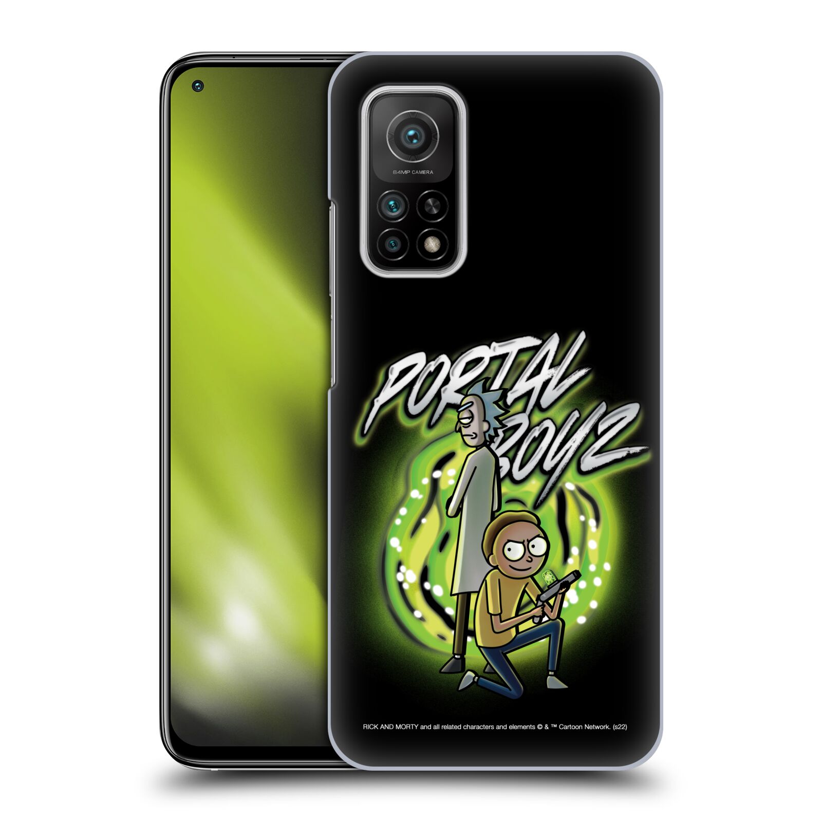 Obal na mobil Xiaomi  Mi 10T / Mi 10T PRO - HEAD CASE - Rick a Morty - Portal Boyz