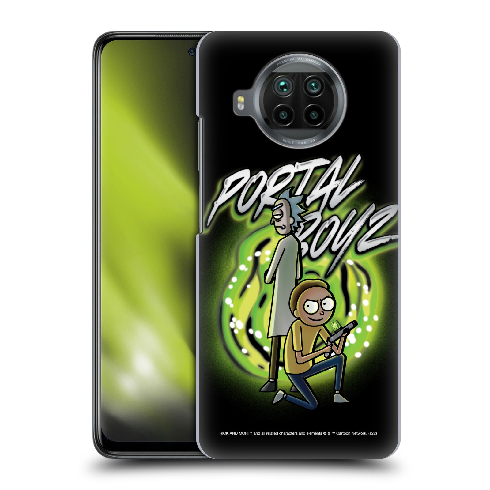 Obal na mobil Xiaomi  Mi 10T LITE 5G - HEAD CASE - Rick a Morty - Portal Boyz