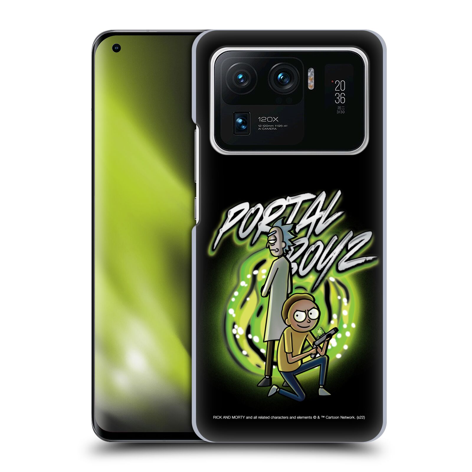 Obal na mobil Xiaomi  Mi 11 ULTRA - HEAD CASE - Rick a Morty - Portal Boyz