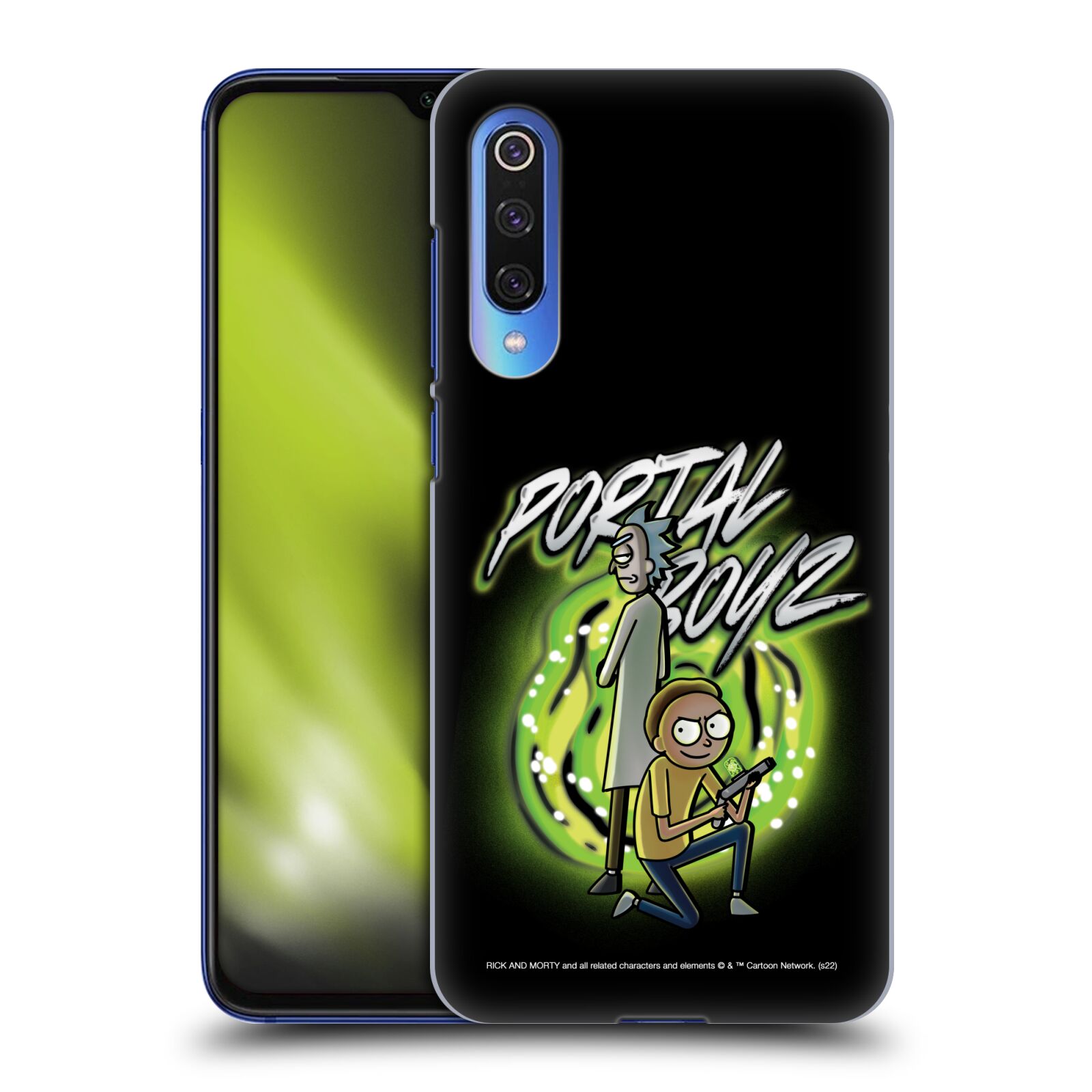 Obal na mobil Xiaomi  Mi 9 SE - HEAD CASE - Rick a Morty - Portal Boyz