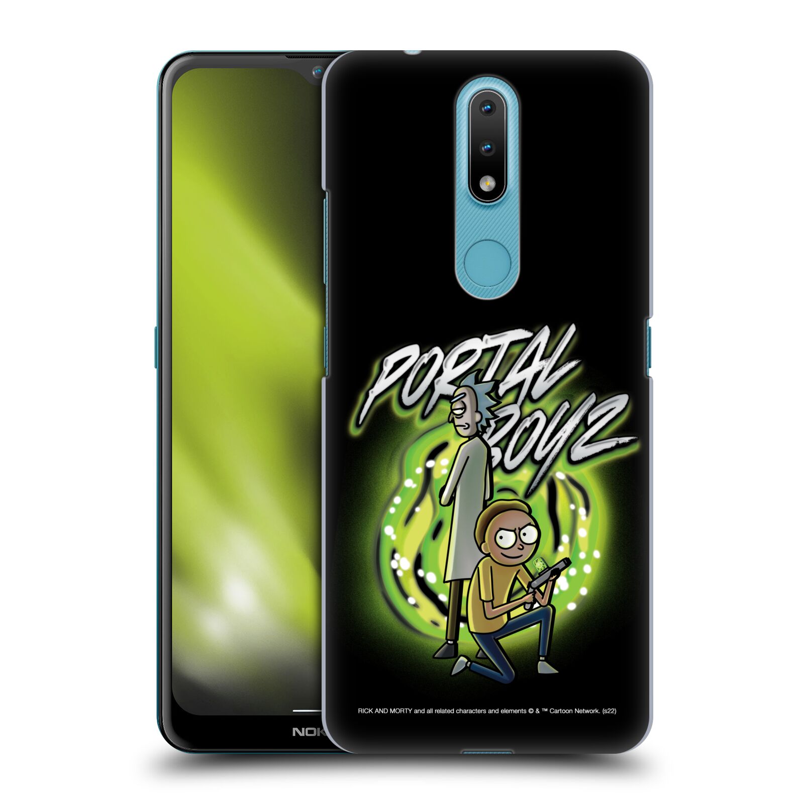 Obal na mobil Nokia 2.4 - HEAD CASE - Rick a Morty - Portal Boyz