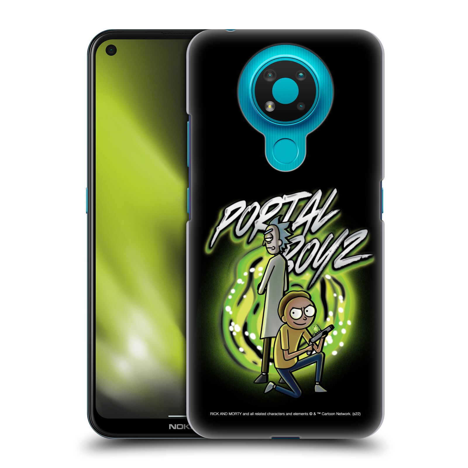 Obal na mobil Nokia 3.4 - HEAD CASE - Rick a Morty - Portal Boyz