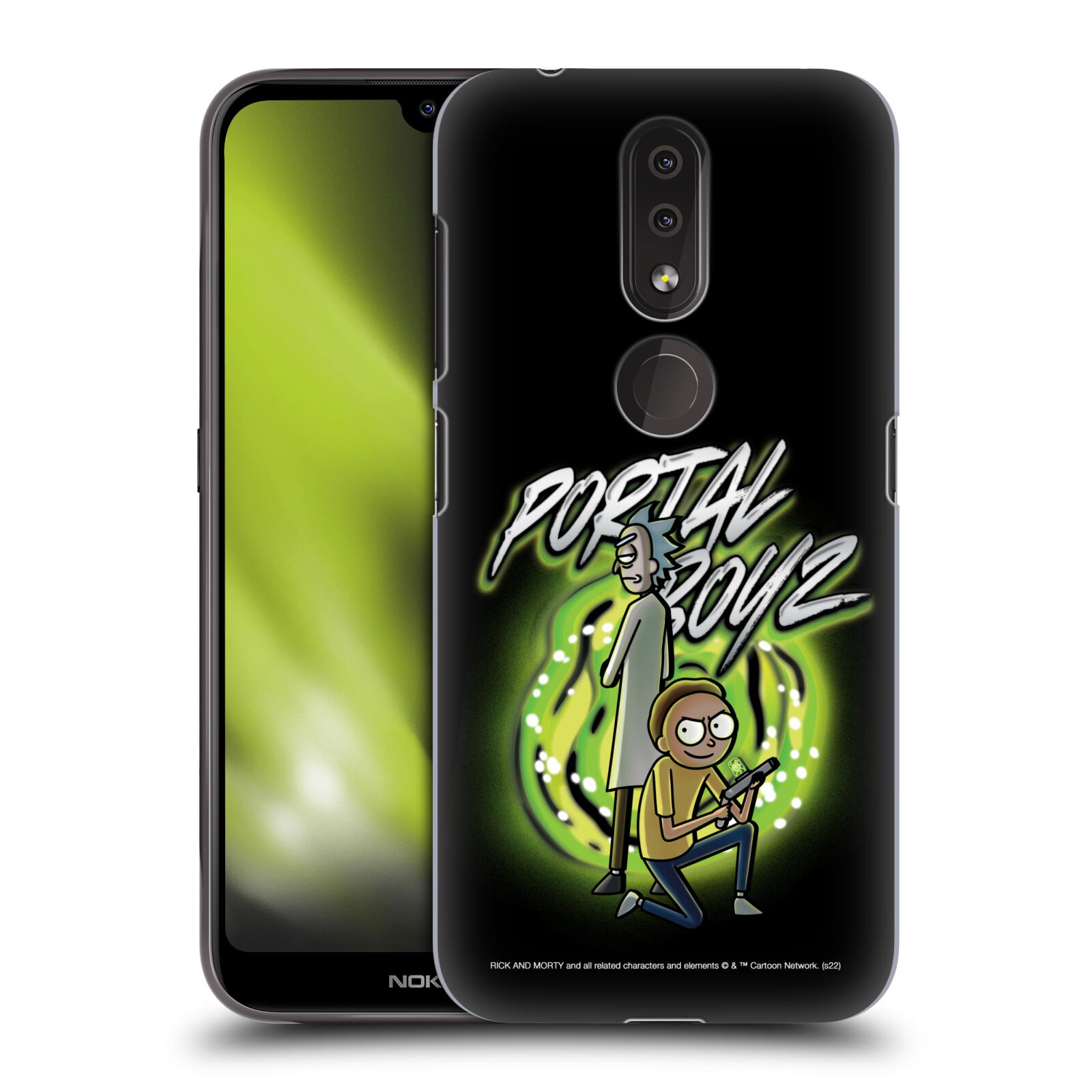 Obal na mobil Nokia 4.2 - HEAD CASE - Rick a Morty - Portal Boyz