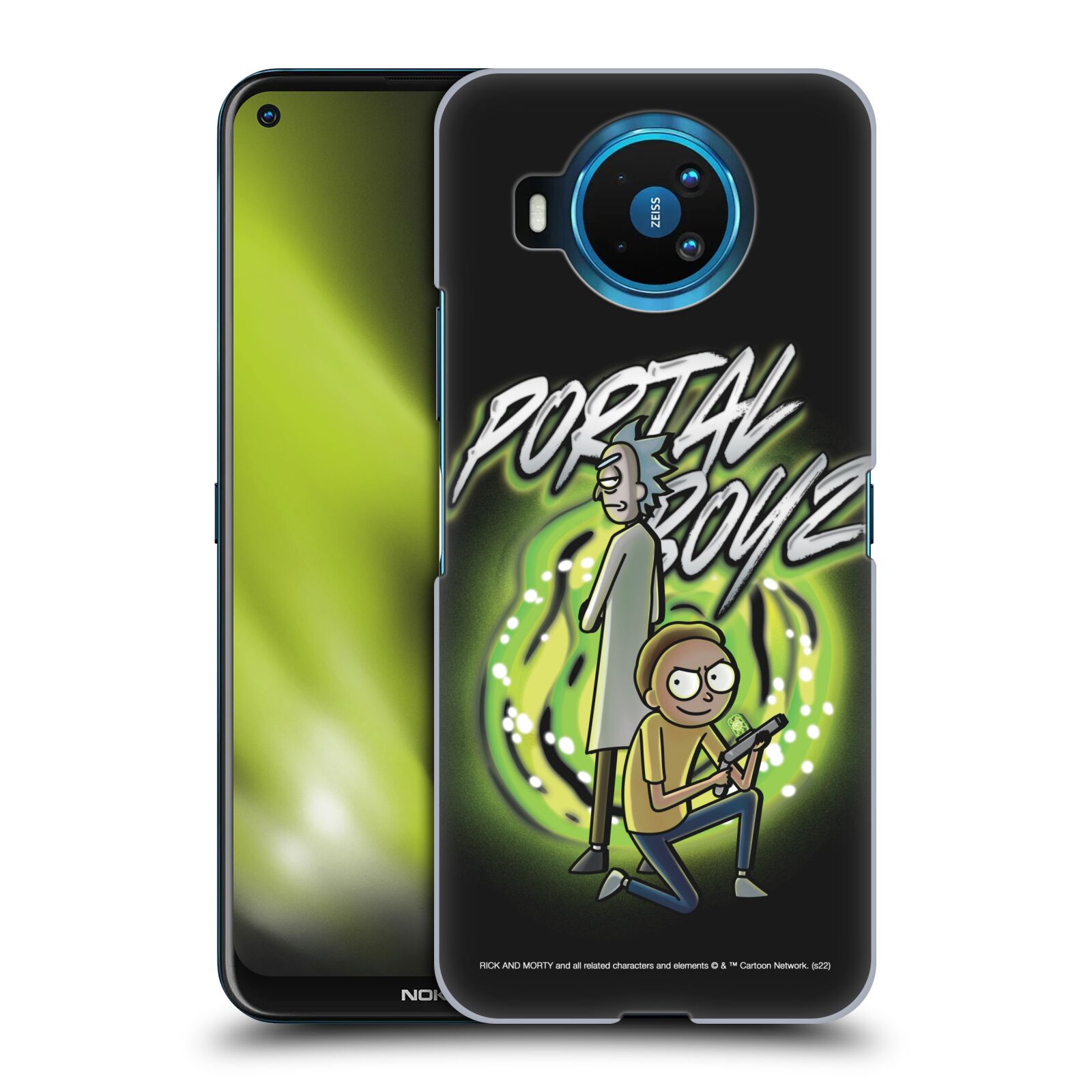 Obal na mobil NOKIA 8.3 - HEAD CASE - Rick a Morty - Portal Boyz