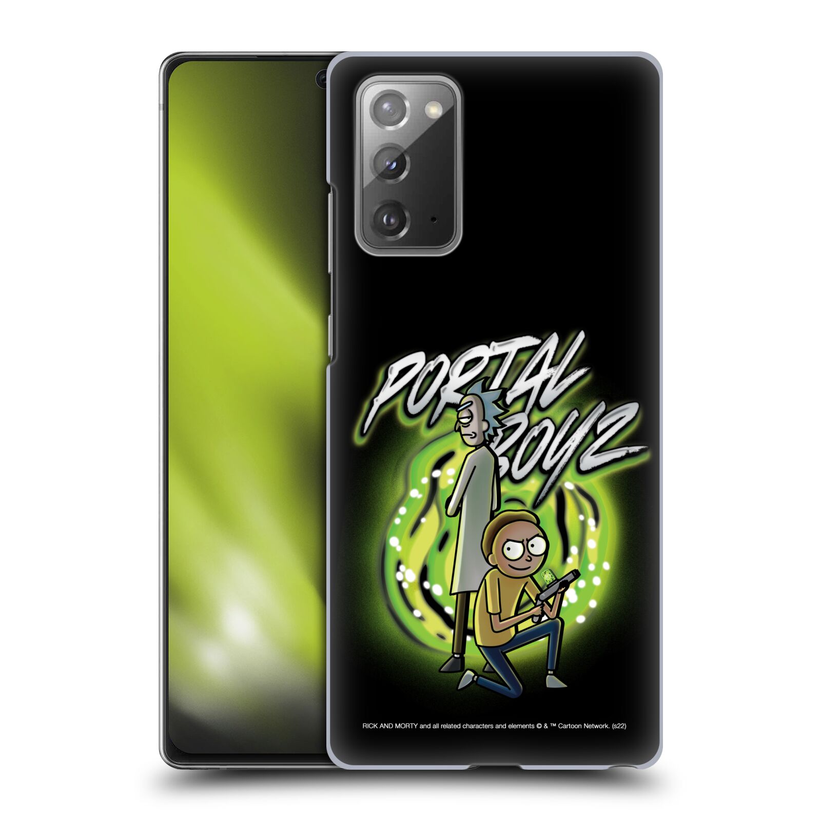 Obal na mobil Samsung Galaxy Note 20 - HEAD CASE - Rick a Morty - Portal Boyz