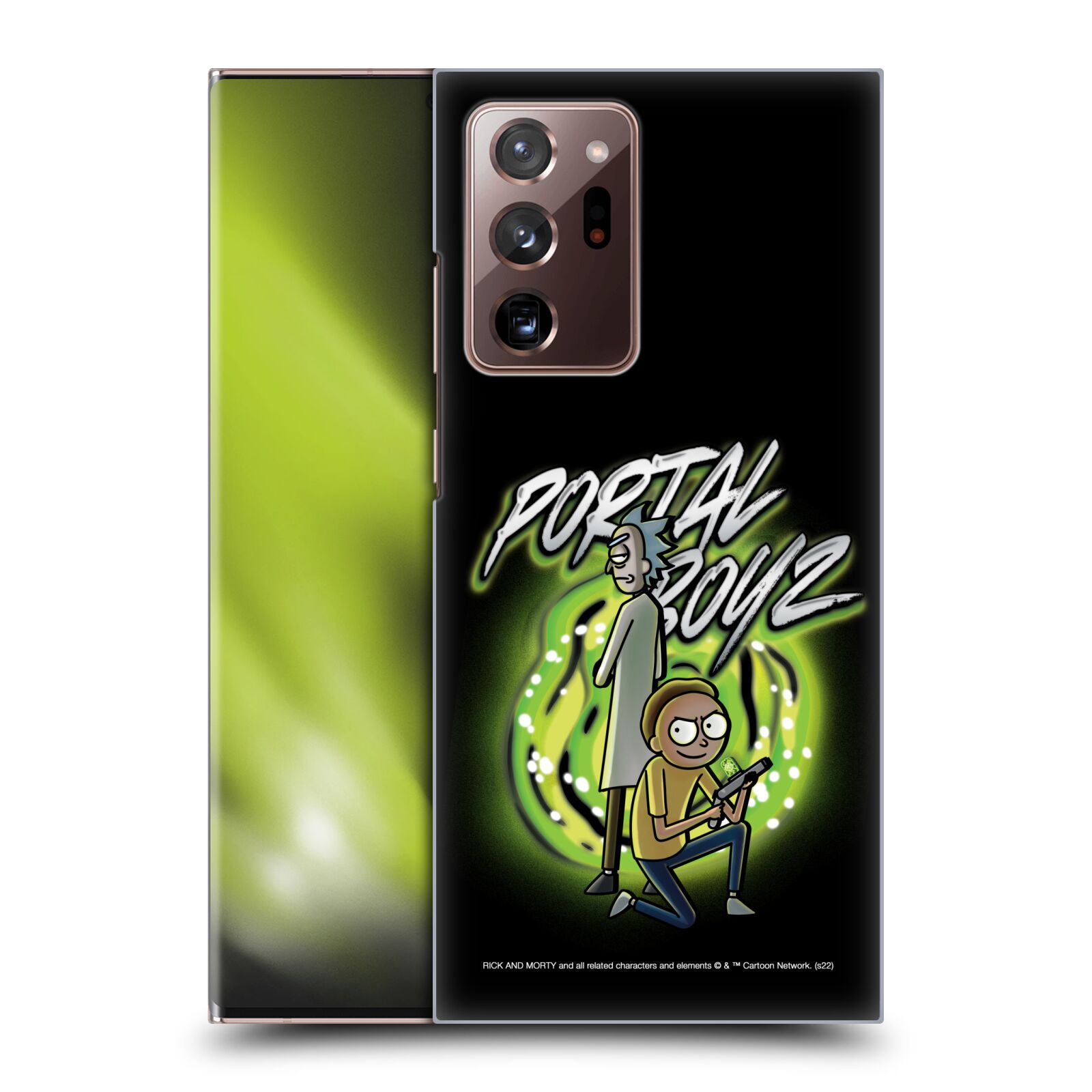 Obal na mobil Samsung Galaxy Note 20 ULTRA - HEAD CASE - Rick a Morty - Portal Boyz