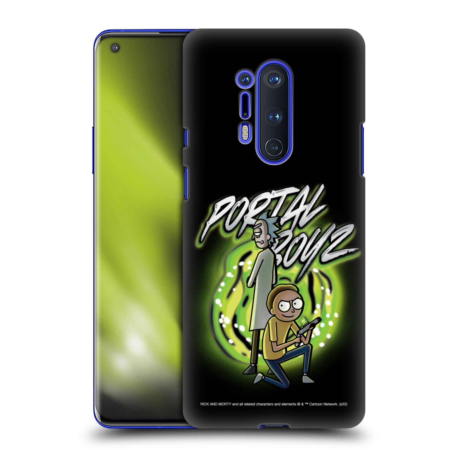 Obal na mobil OnePlus 8 PRO 5G - HEAD CASE - Rick a Morty - Portal Boyz