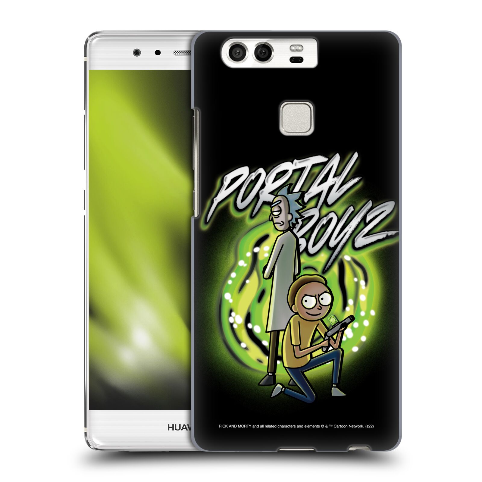 Obal na mobil Huawei P9 / P9 DUAL SIM - HEAD CASE - Rick a Morty - Portal Boyz