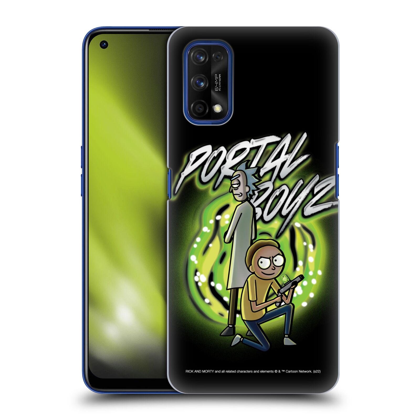 Obal na mobil Realme 7 PRO - HEAD CASE - Rick a Morty - Portal Boyz
