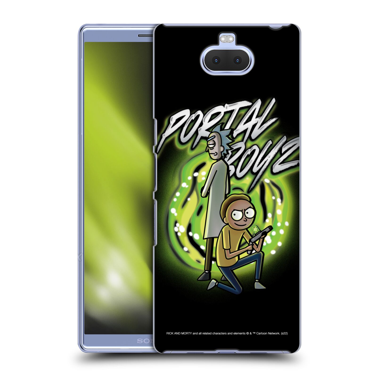 Obal na mobil Sony Xperia 10 - HEAD CASE - Rick a Morty - Portal Boyz