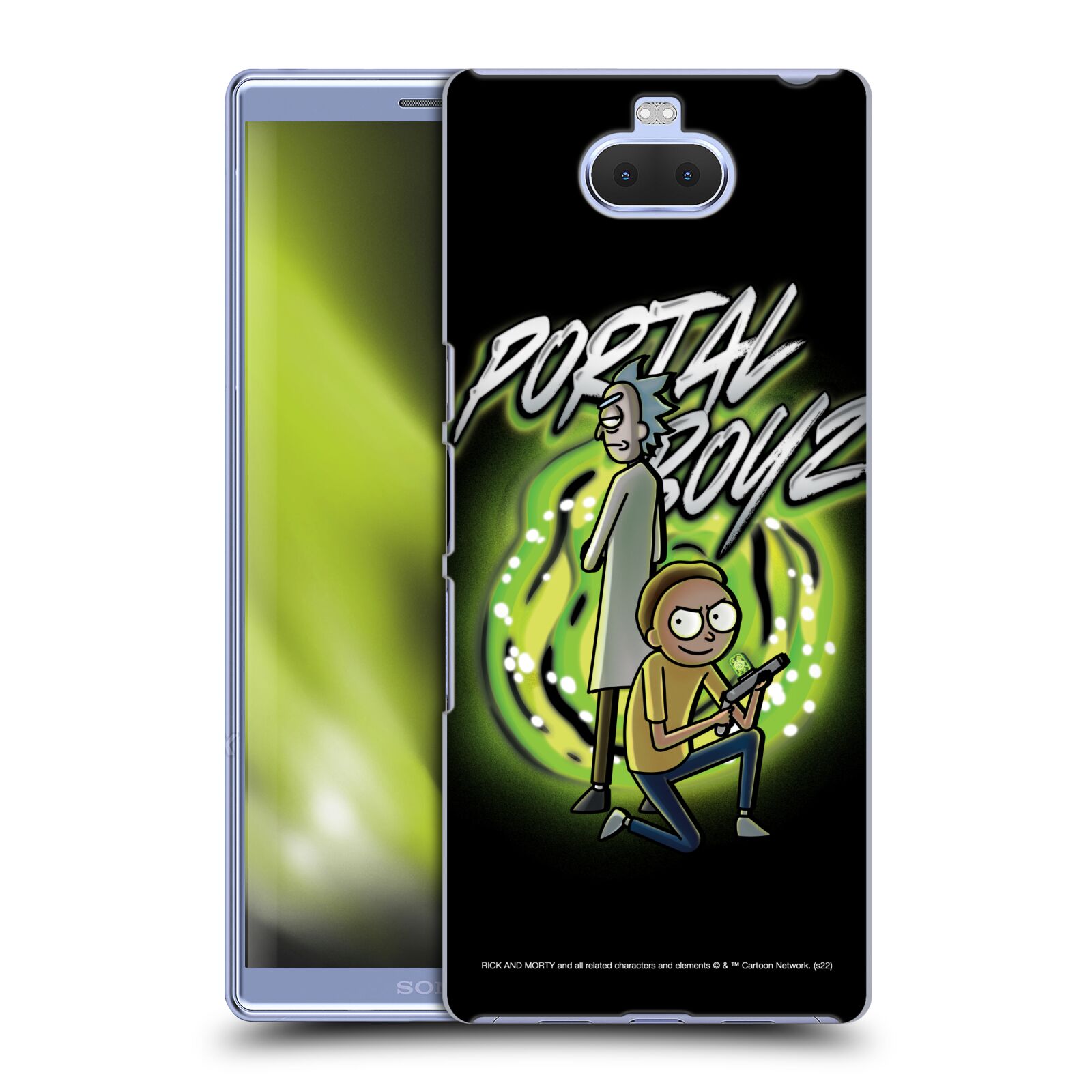 Obal na mobil Sony Xperia 10 Plus - HEAD CASE - Rick a Morty - Portal Boyz