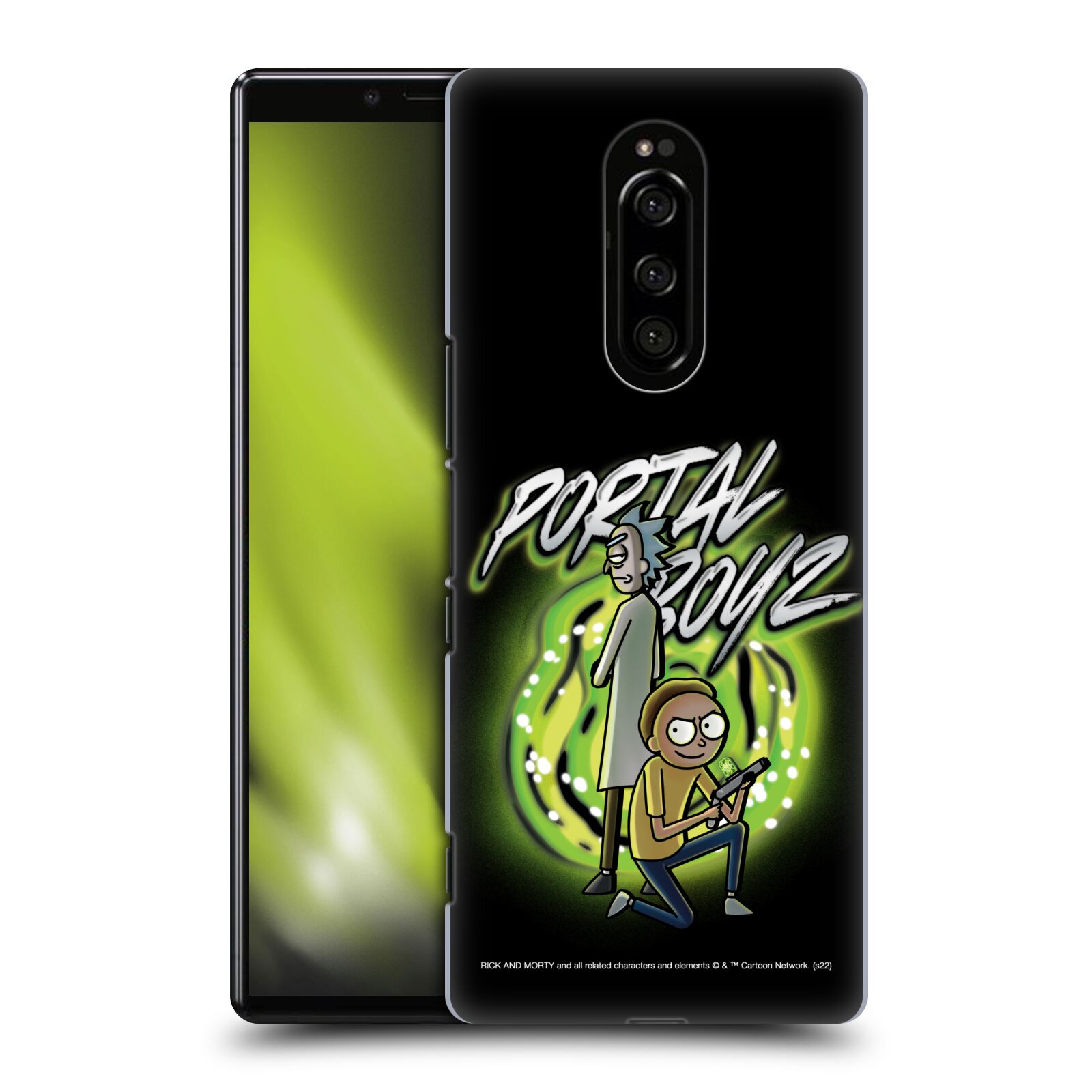 Obal na mobil Sony Xperia 1 - HEAD CASE - Rick a Morty - Portal Boyz