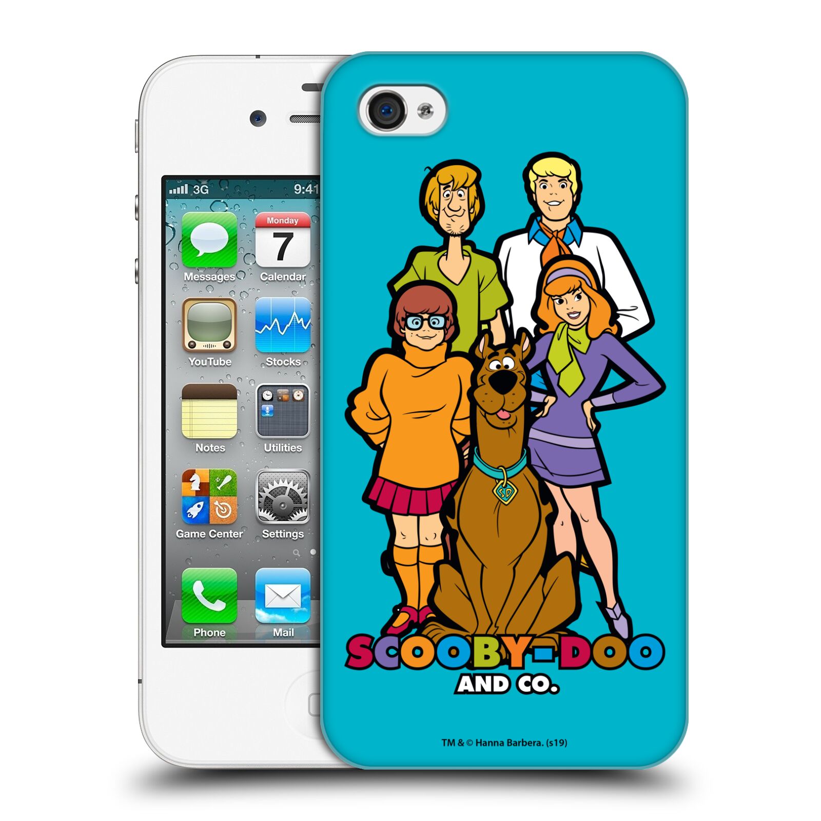 Zadní obal pro mobil Apple Iphone 4/4S - HEAD CASE - Scooby Doo
