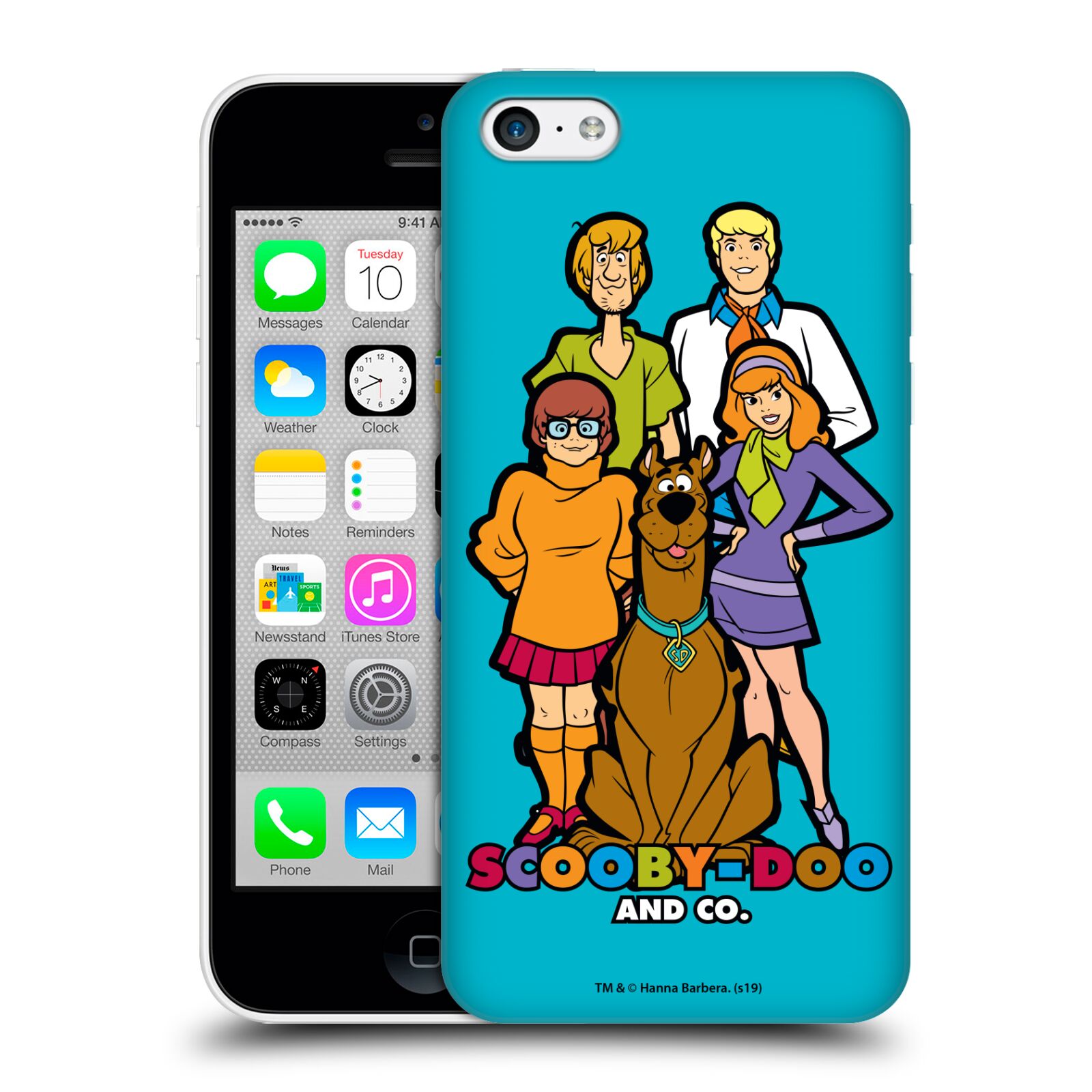 Zadní obal pro mobil Apple Iphone 5C - HEAD CASE - Scooby Doo