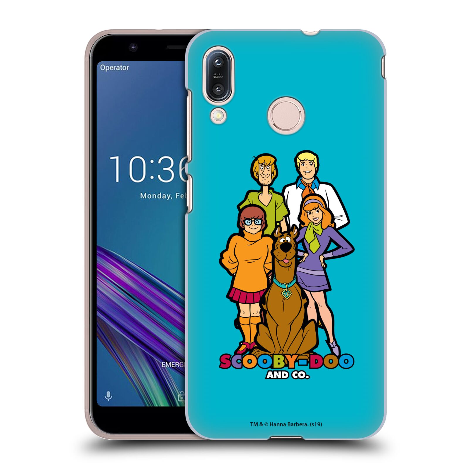 Zadní obal pro mobil Asus Zenfone Max (M1) ZB555KL - HEAD CASE - Scooby Doo