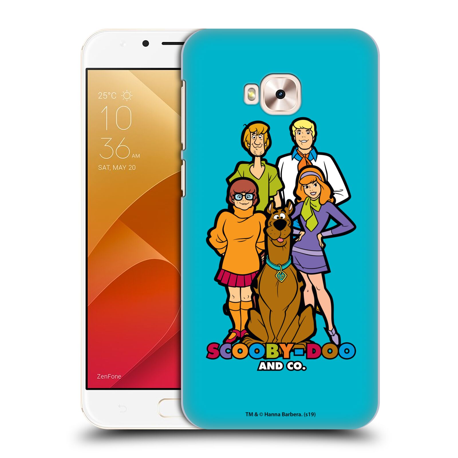Zadní obal pro mobil Asus Zenfone 4 Selfie Pro ZD552KL - HEAD CASE - Scooby Doo