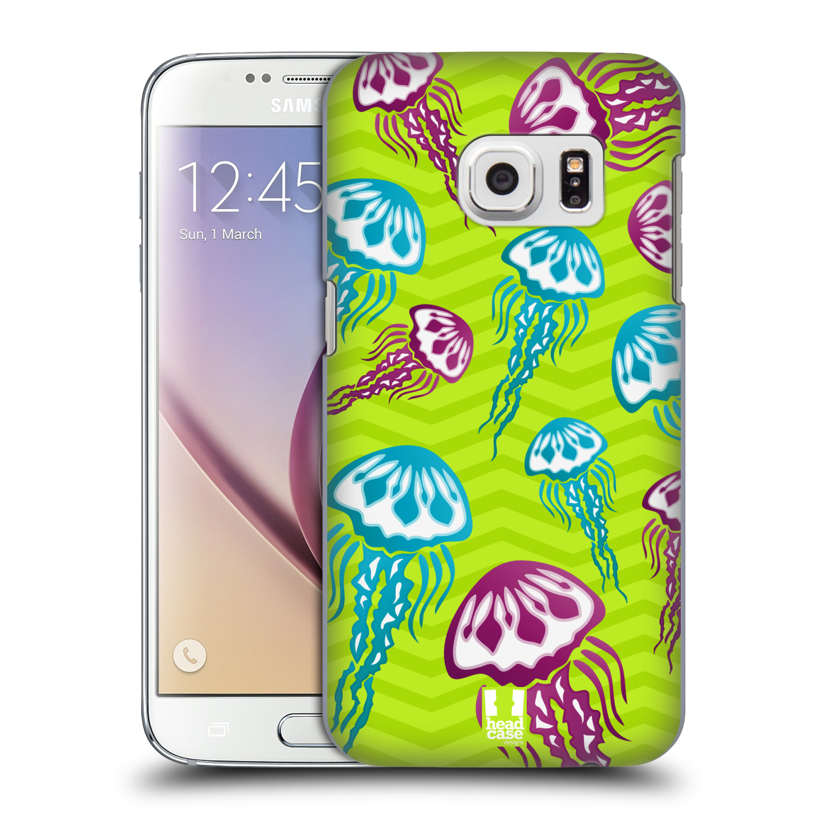 HEAD CASE plastový obal na mobil SAMSUNG GALAXY S7 vzor mořský živočich medůza