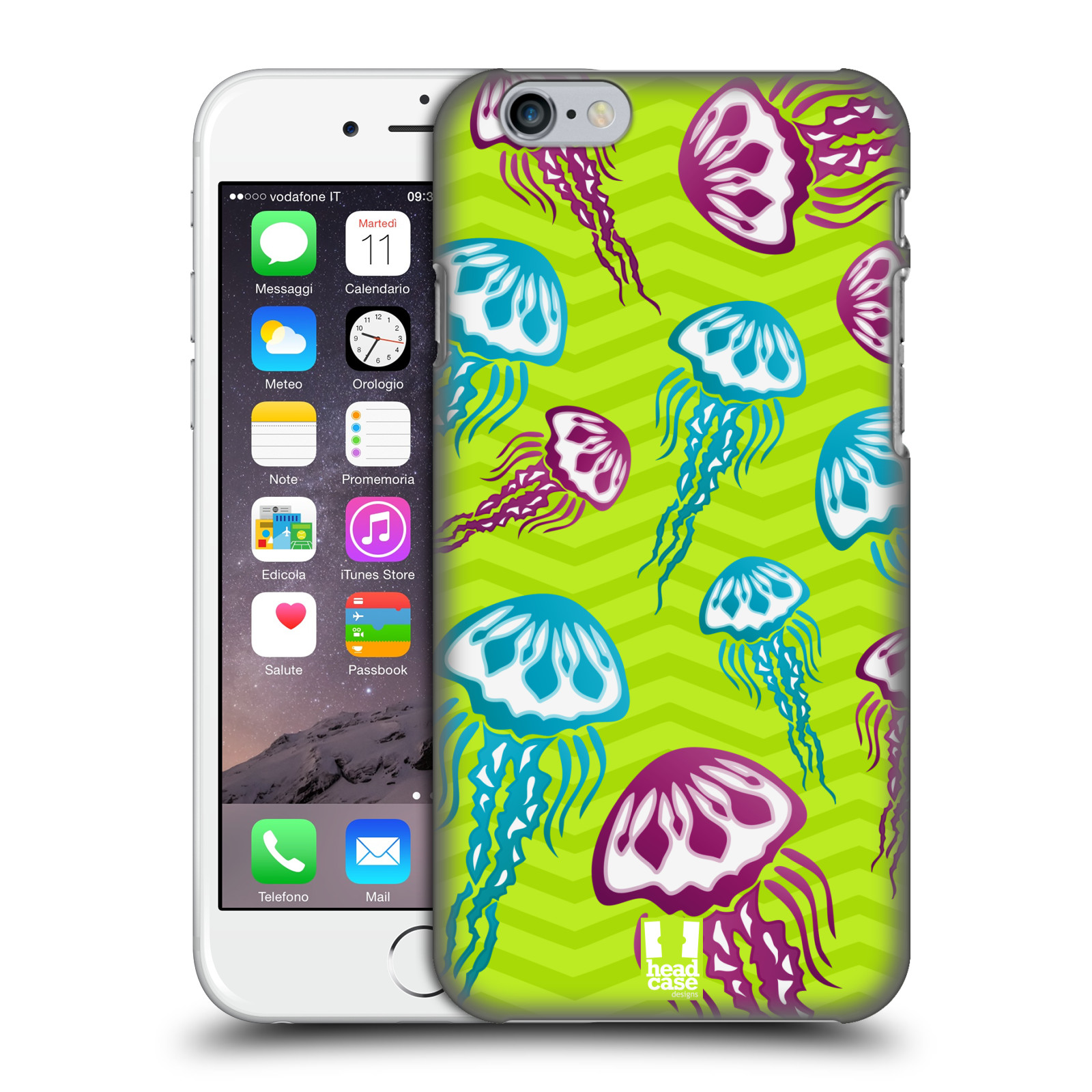 Plastové pouzdro pro mobil Apple Iphone 6/6S vzor mořský živočich medůza