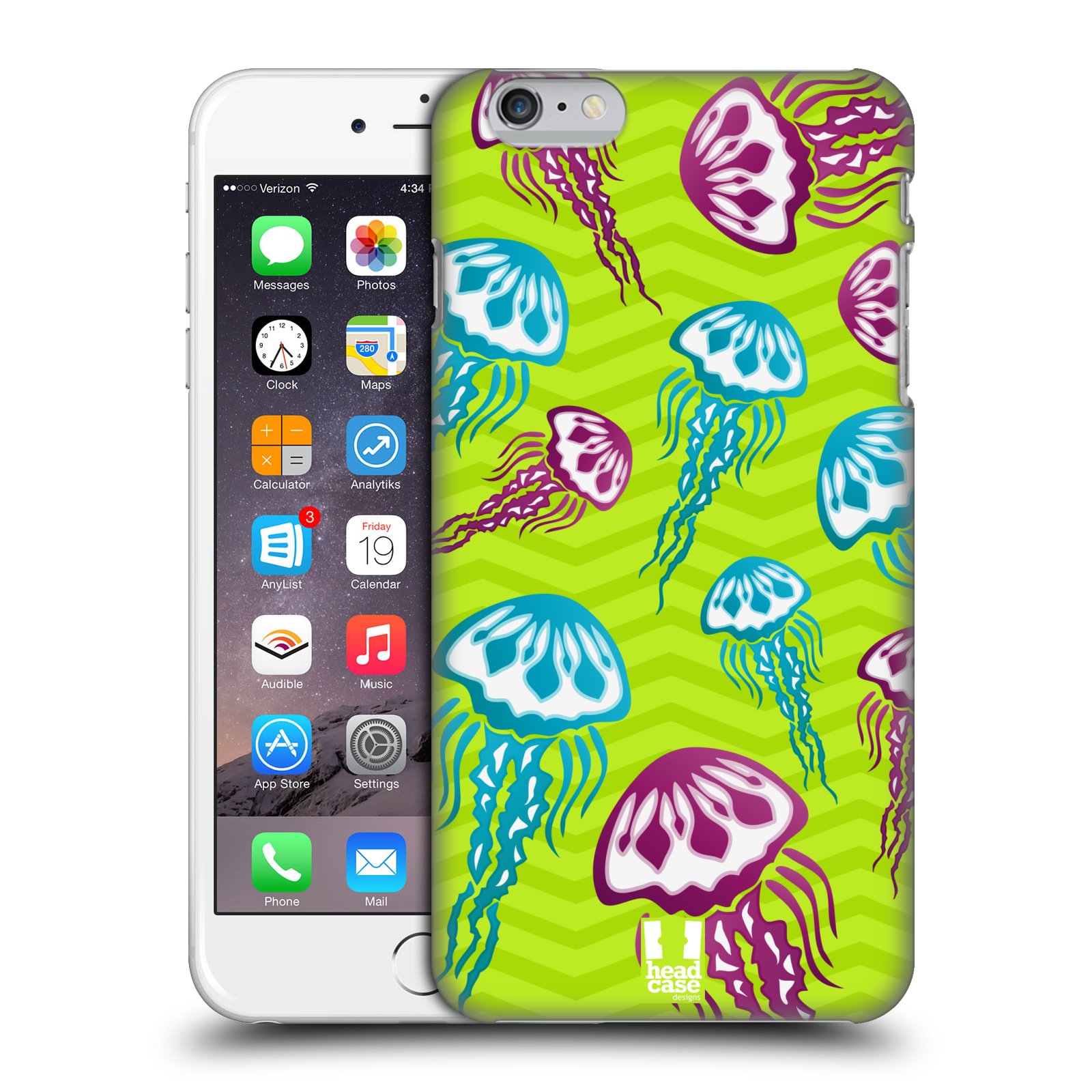 Plastové pouzdro pro mobil Apple Iphone 6 PLUS / 6S PLUS vzor mořský živočich medůza