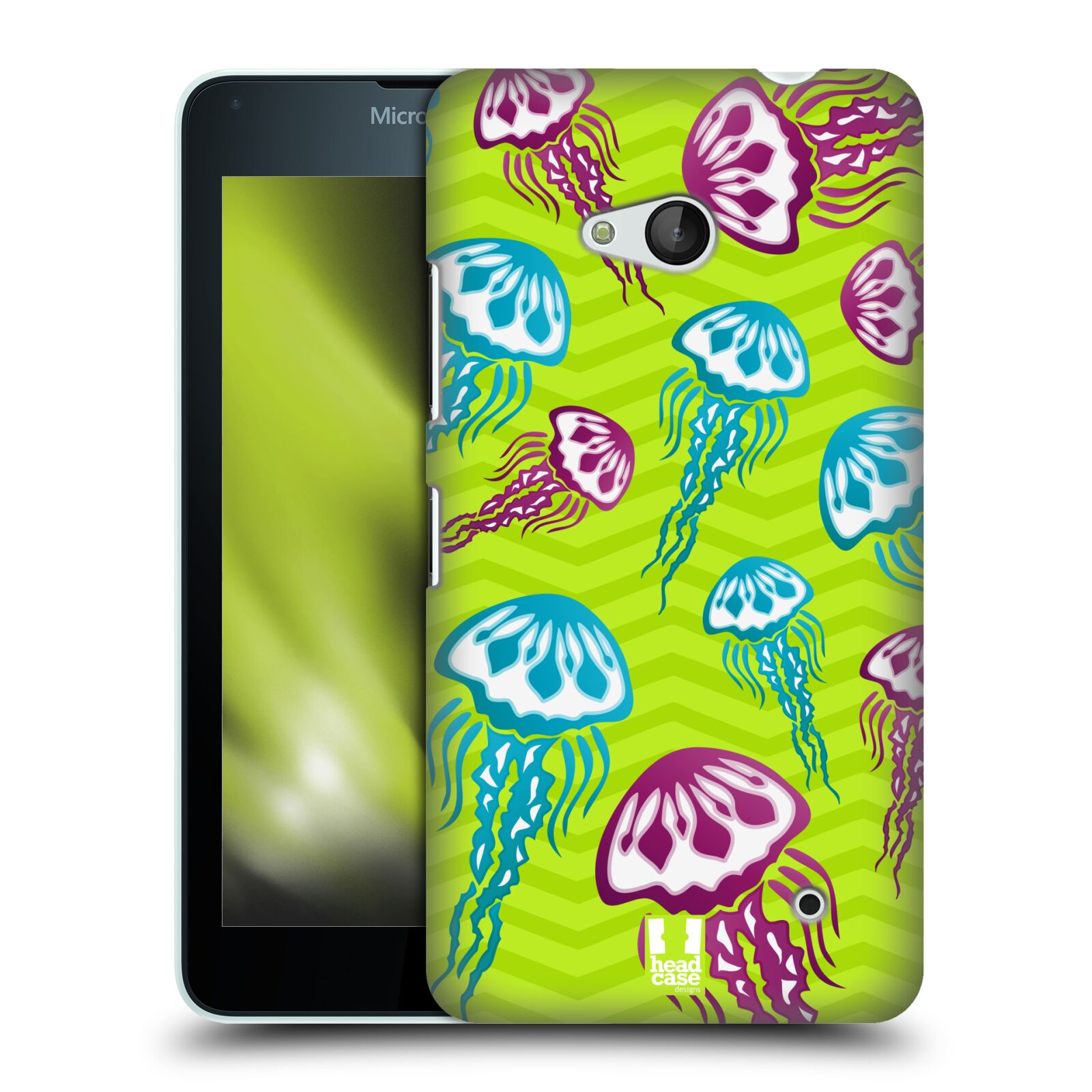 HEAD CASE plastový obal na mobil Nokia Lumia 640 vzor mořský živočich medůza