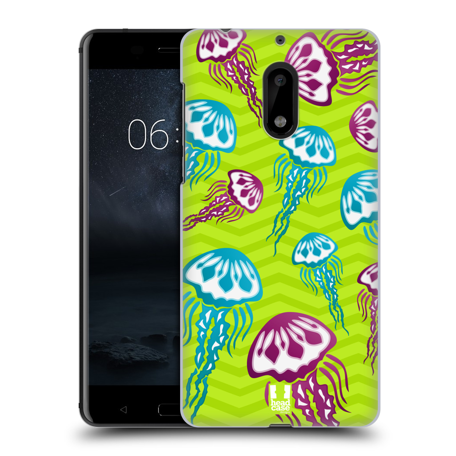 HEAD CASE plastový obal na mobil Nokia 6 vzor mořský živočich medůza