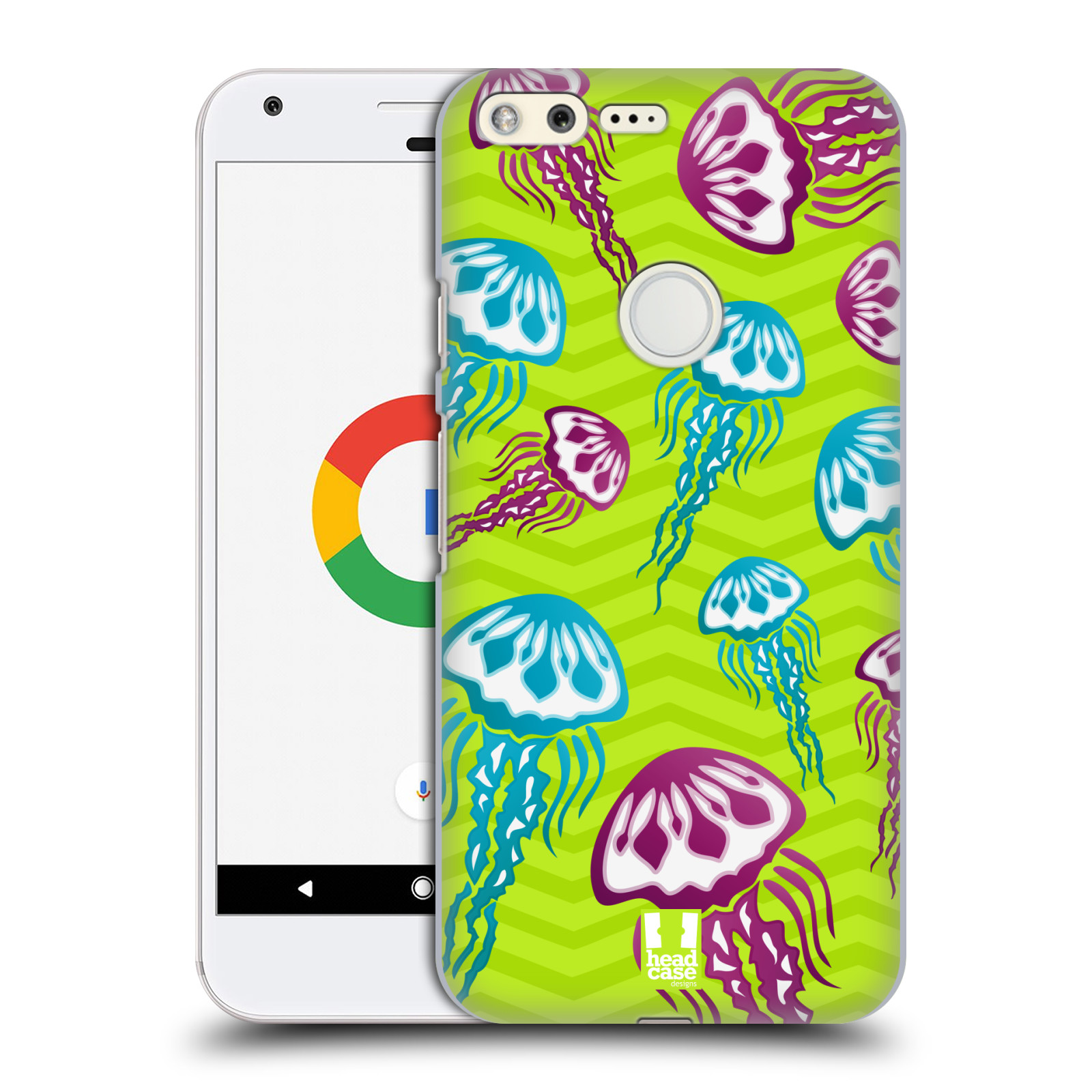 HEAD CASE plastový obal na mobil GOOGLE Pixel vzor mořský živočich medůza