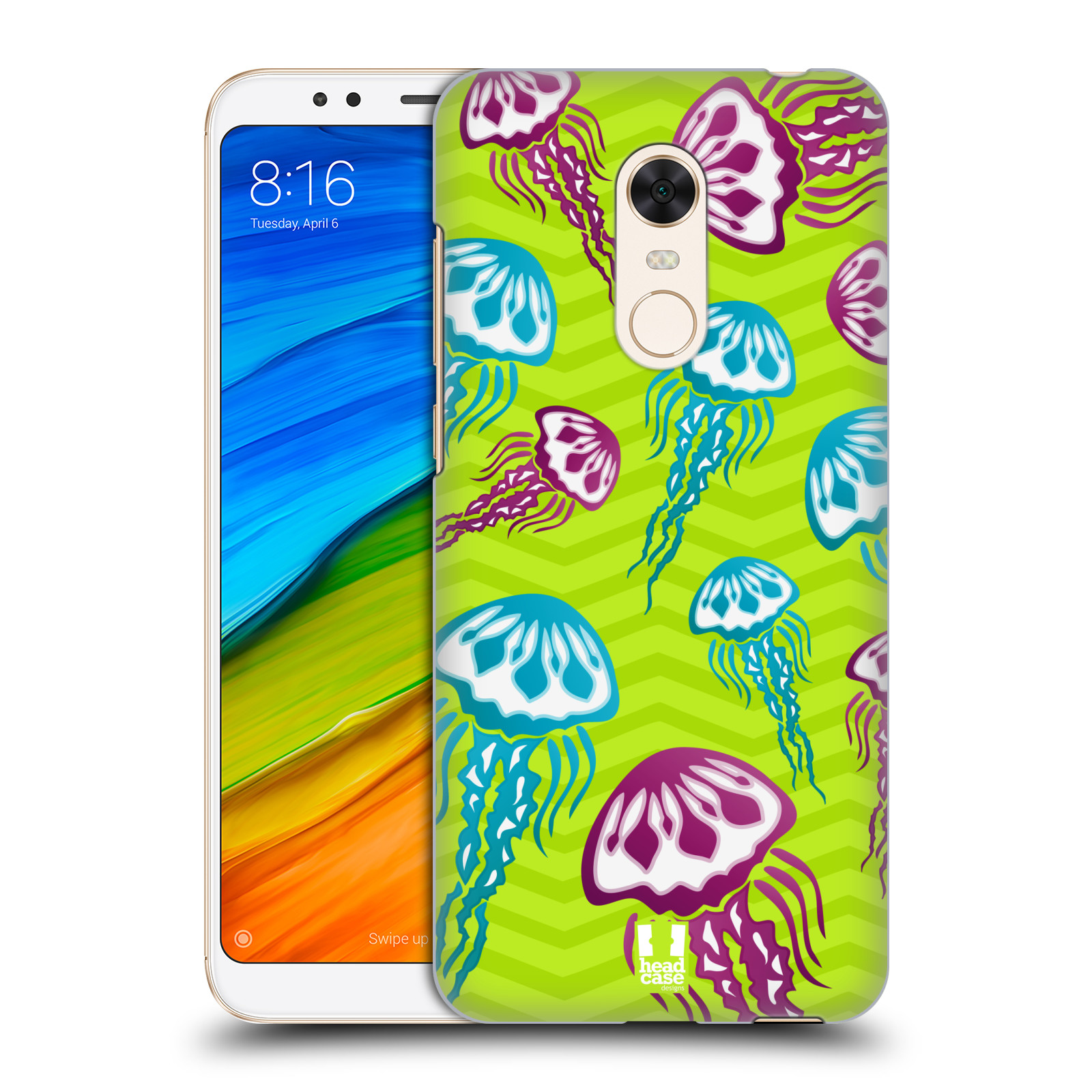 HEAD CASE plastový obal na mobil Xiaomi Redmi 5 PLUS vzor mořský živočich medůza
