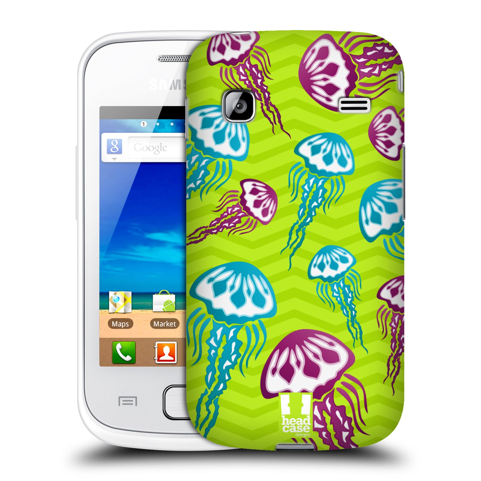 HEAD CASE plastový obal na mobil SAMSUNG GALAXY GIO (S5660) vzor mořský živočich medůza