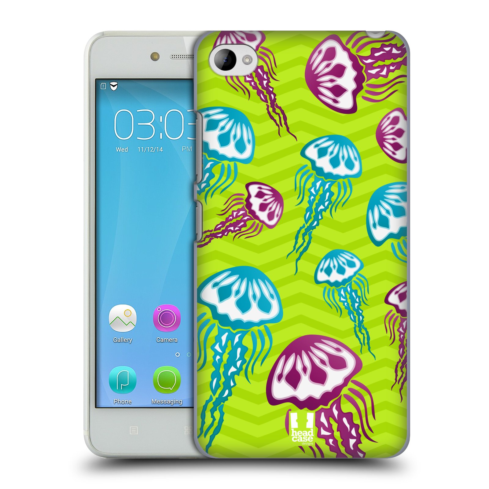 HEAD CASE pevný plastový obal na mobil LENOVO S90 vzor mořský živočich medůza