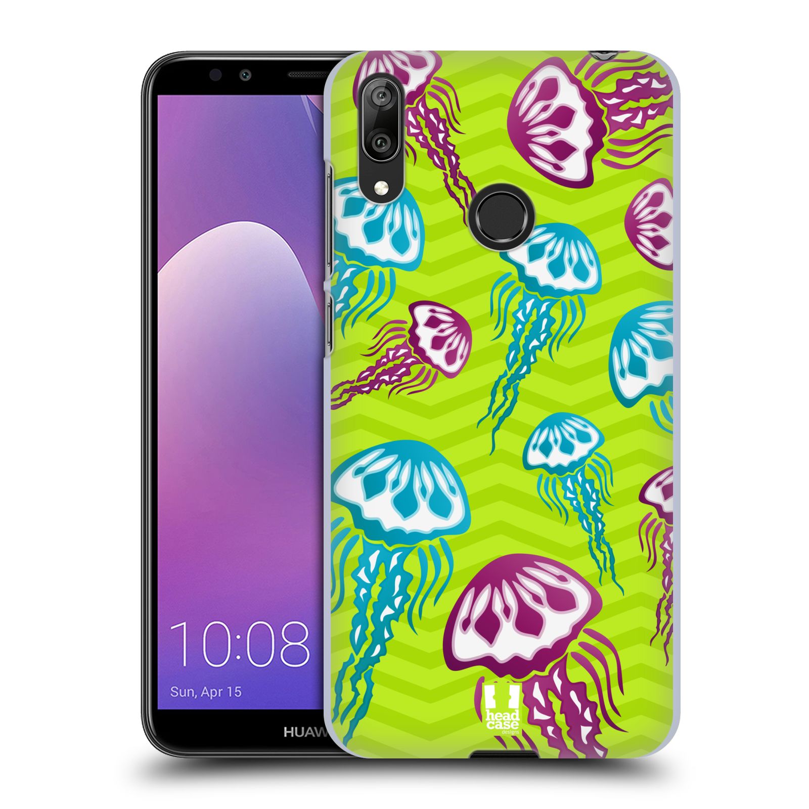 Pouzdro na mobil Huawei Y7 2019 - Head Case - vzor mořský živočich medůza