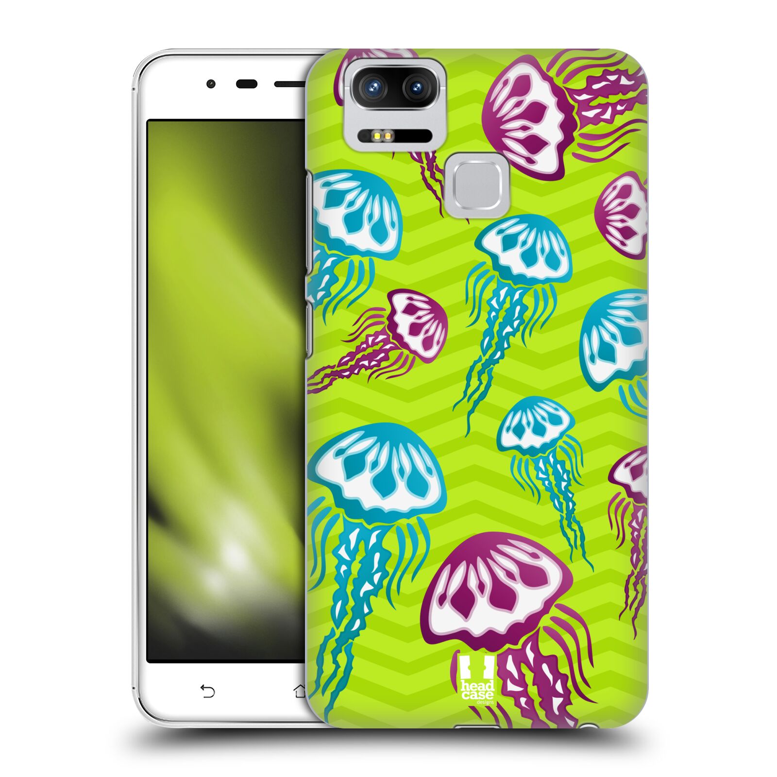 HEAD CASE plastový obal na mobil Asus Zenfone 3 Zoom ZE553KL vzor mořský živočich medůza