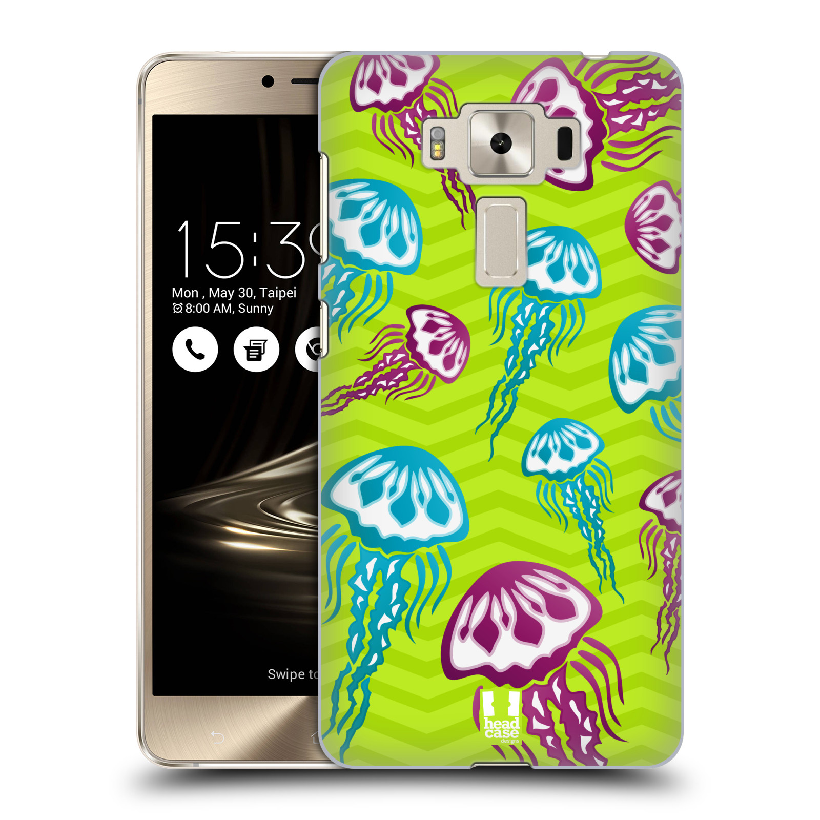 HEAD CASE plastový obal na mobil Asus Zenfone 3 DELUXE ZS550KL vzor mořský živočich medůza