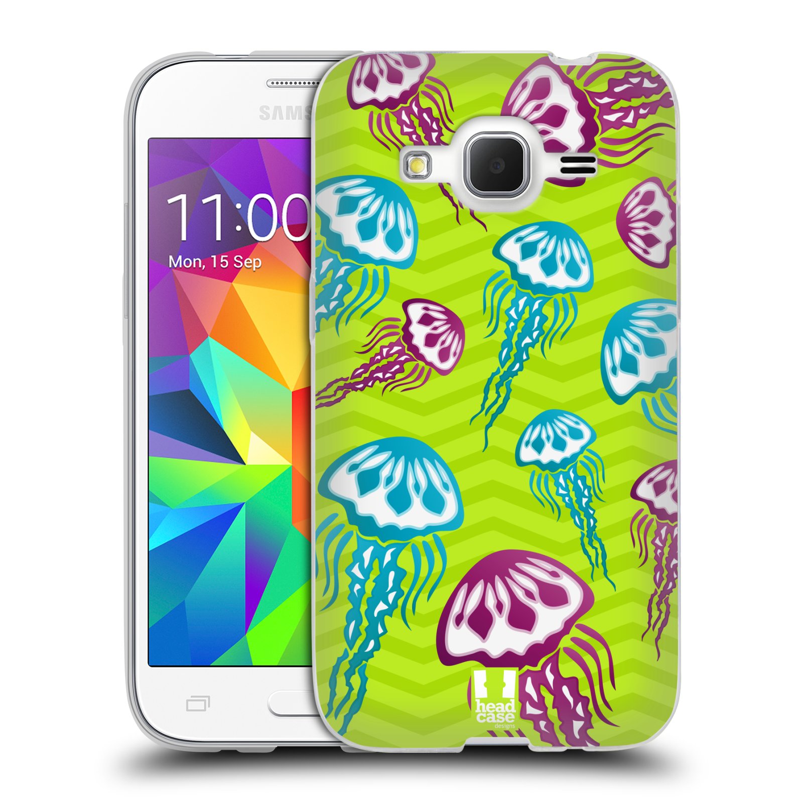 HEAD CASE silikonový obal na mobil Samsung Galaxy Core Prime (G360) vzor mořský živočich medůza
