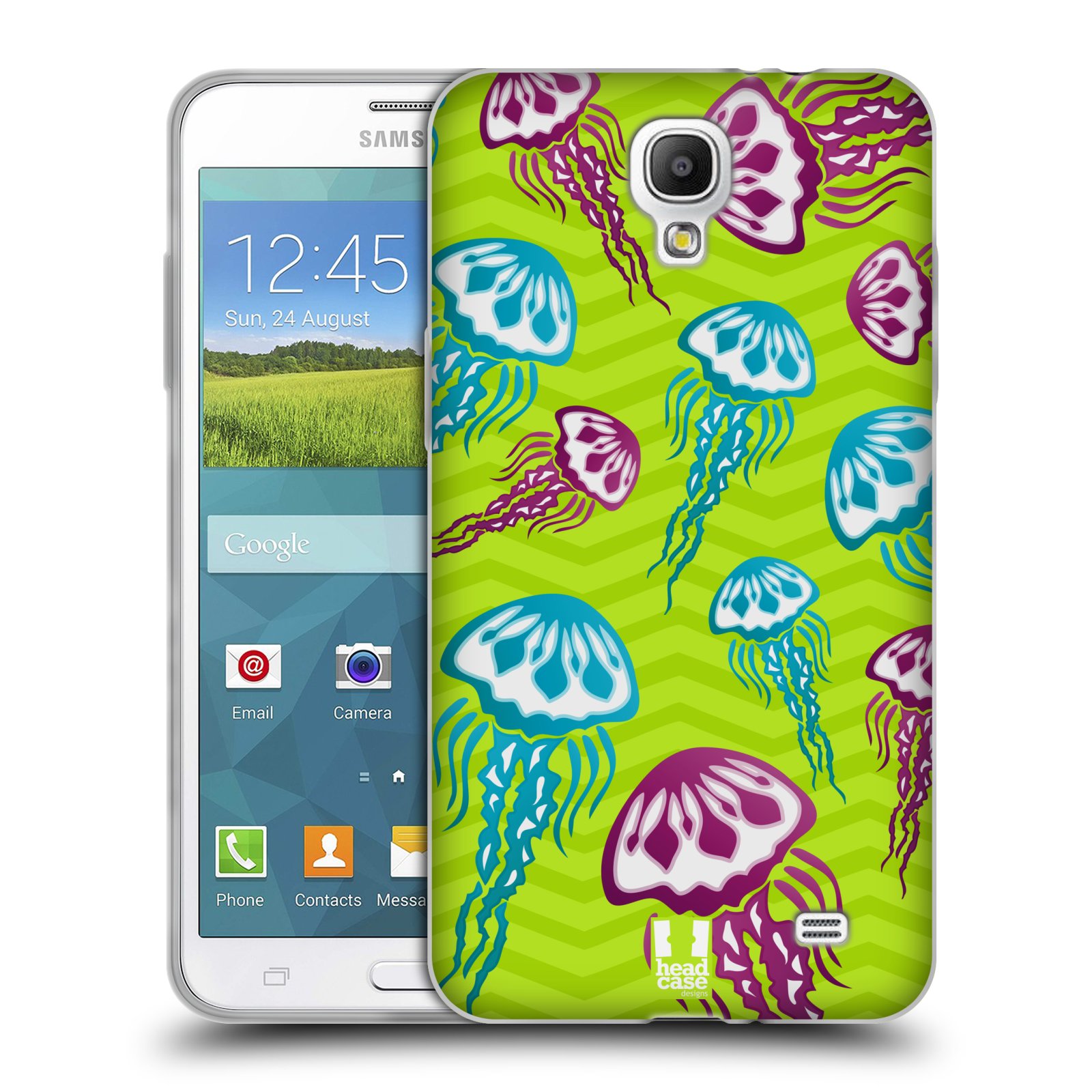 HEAD CASE silikonový obal na mobil Samsung Galaxy Mega 2 vzor mořský živočich medůza