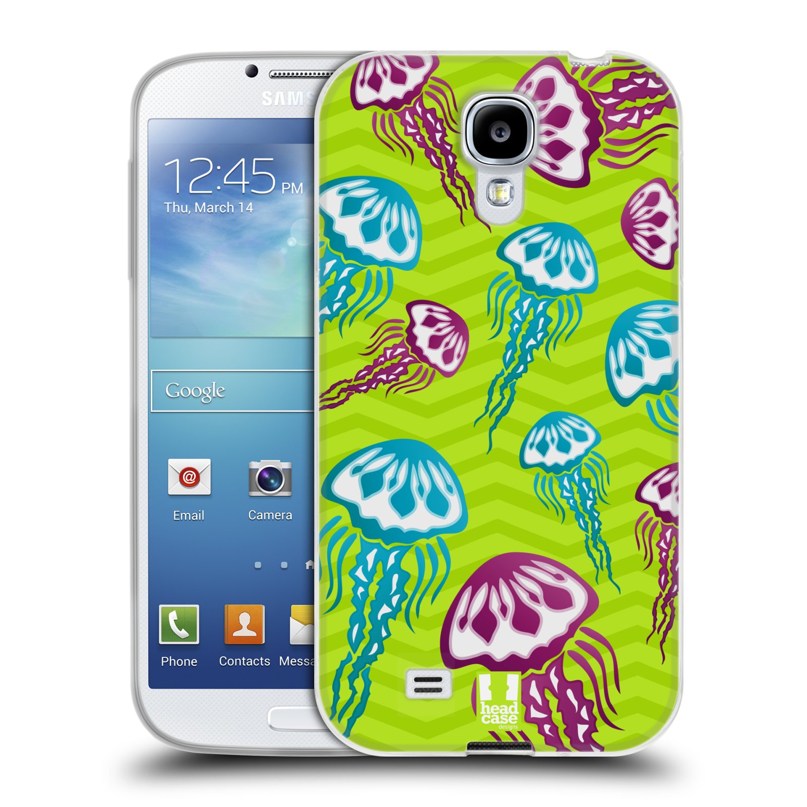 HEAD CASE silikonový obal na mobil Samsung Galaxy S4 i9500 vzor mořský živočich medůza