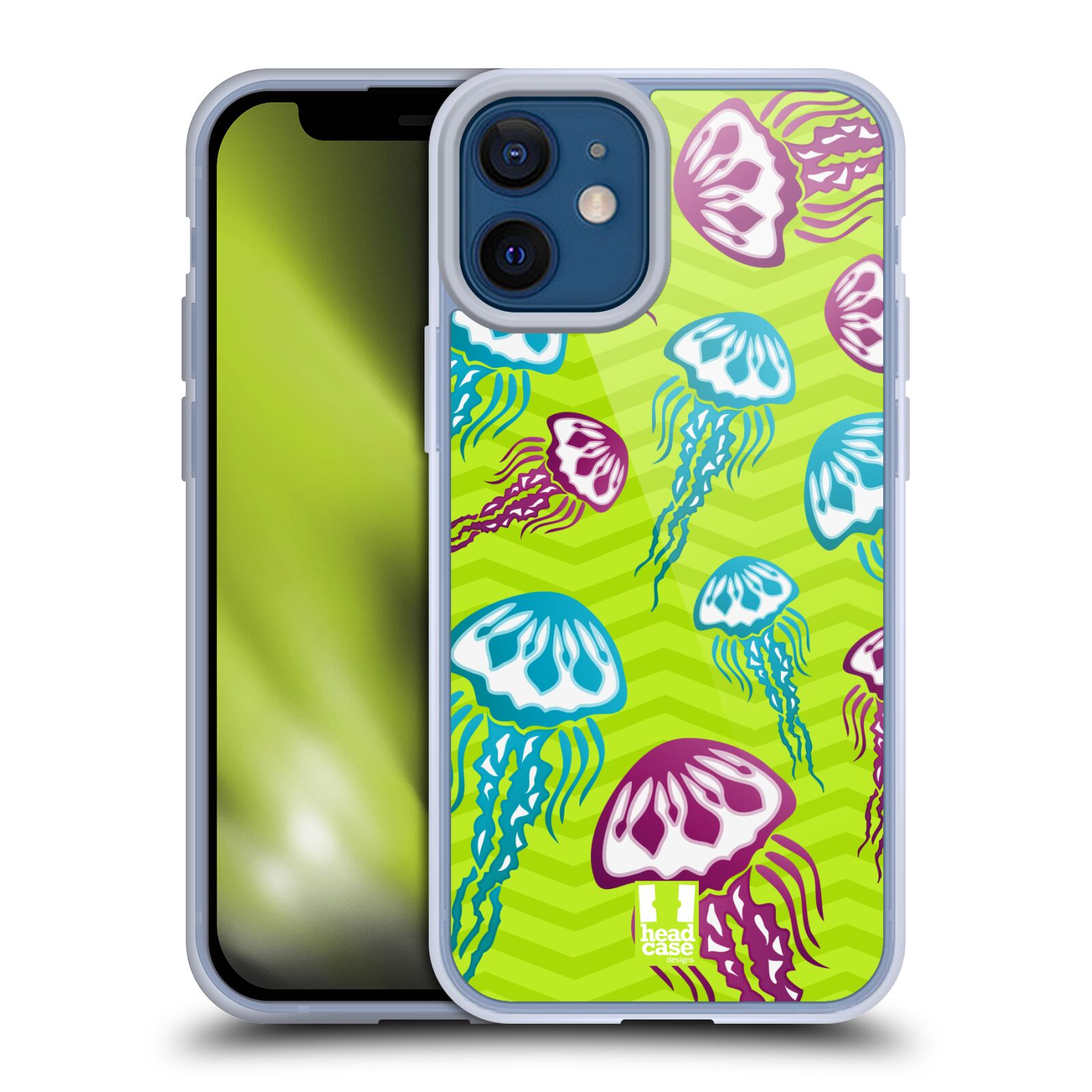 Plastový obal na mobil Apple Iphone 12 MINI vzor mořský živočich medůza