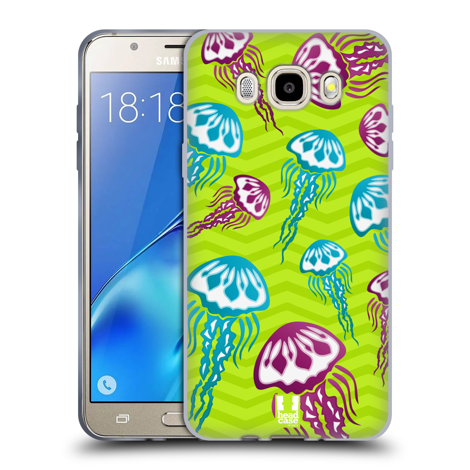 HEAD CASE silikonový obal, kryt na mobil Samsung Galaxy J5 2016, J510, J510F, (J510F DUAL SIM) vzor mořský živočich medůza