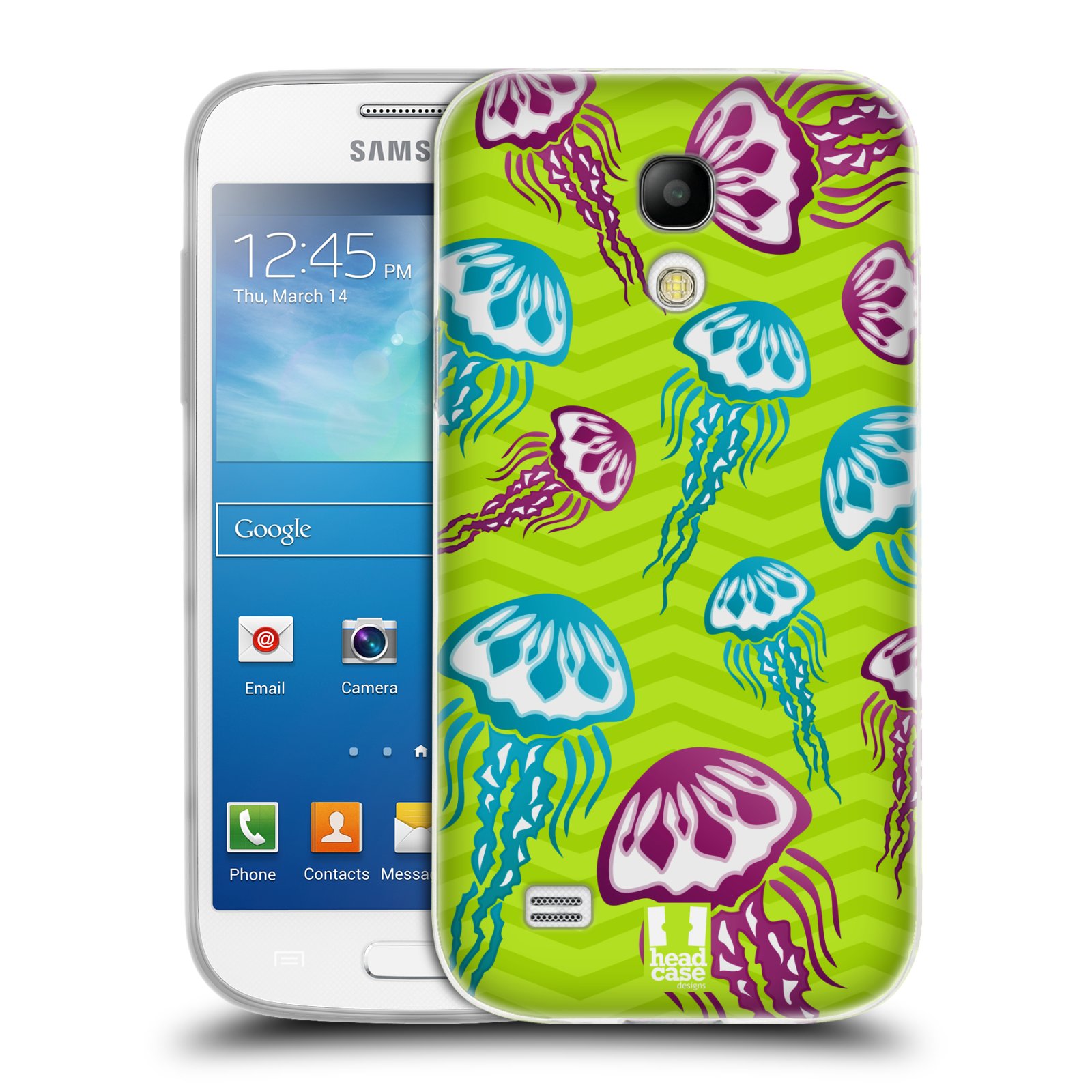 HEAD CASE silikonový obal na mobil Samsung Galaxy S4 MINI vzor mořský živočich medůza