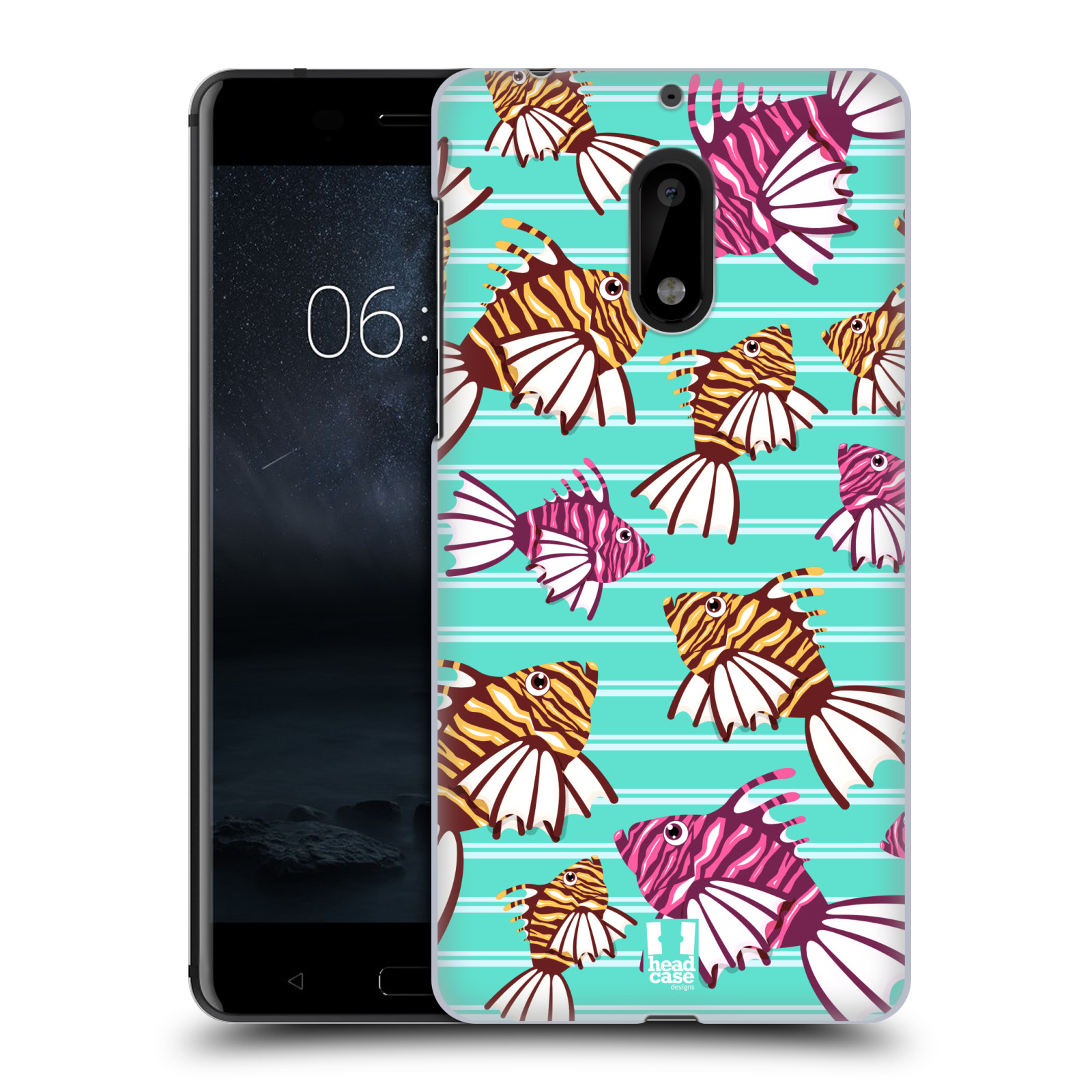 HEAD CASE plastový obal na mobil Nokia 6 vzor mořský živočich ryba