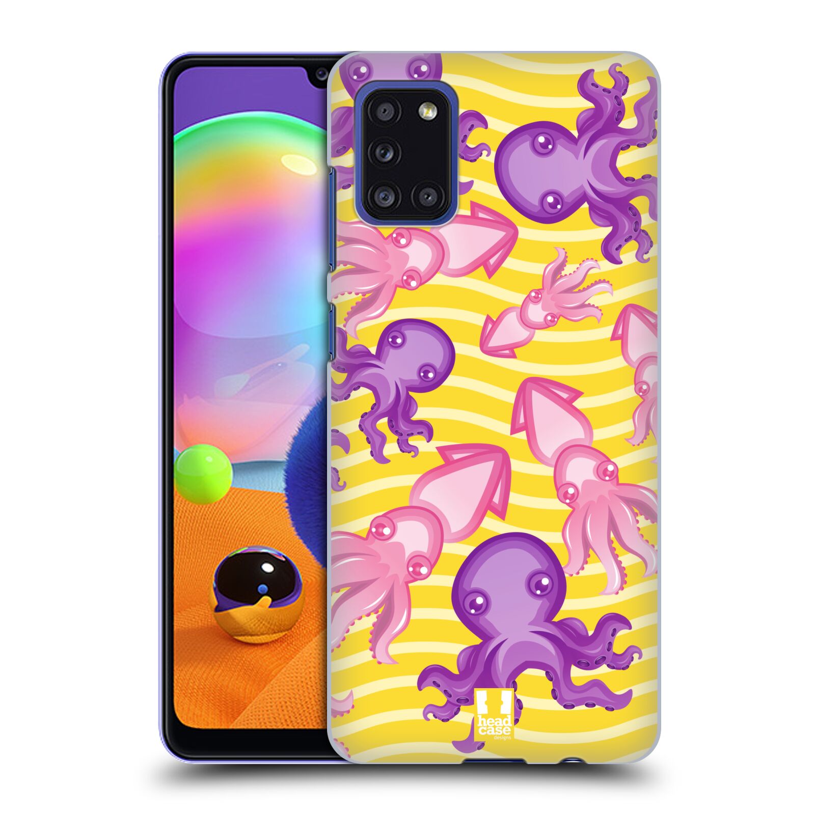 Zadní kryt na mobil Samsung Galaxy A31 vzor mořský živočich chobotnice