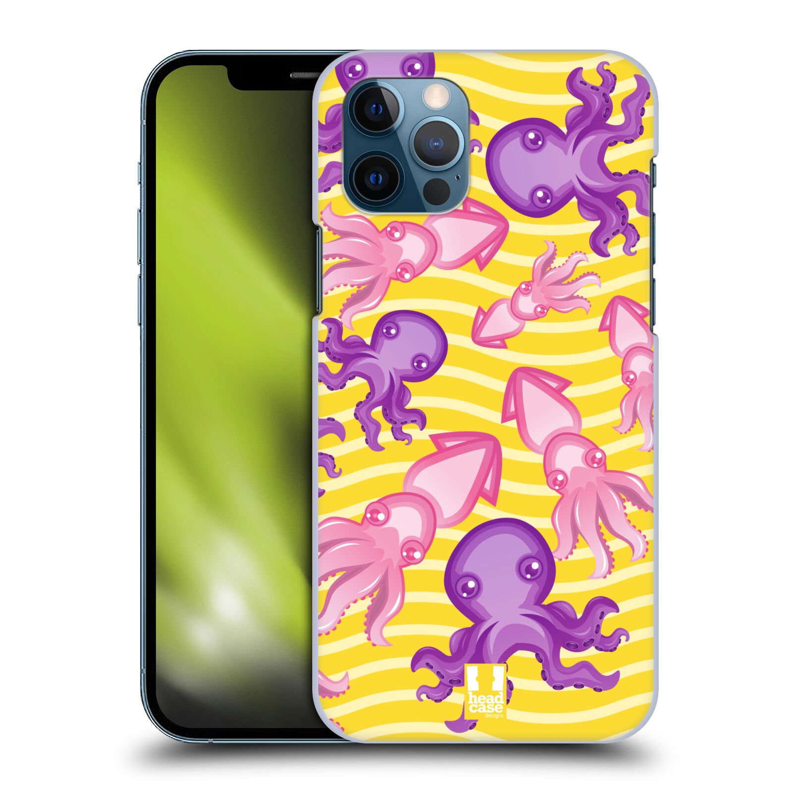 HEAD CASE plastový obal na mobil Apple Iphone 12 / Iphone 12 PRO vzor mořský živočich chobotnice