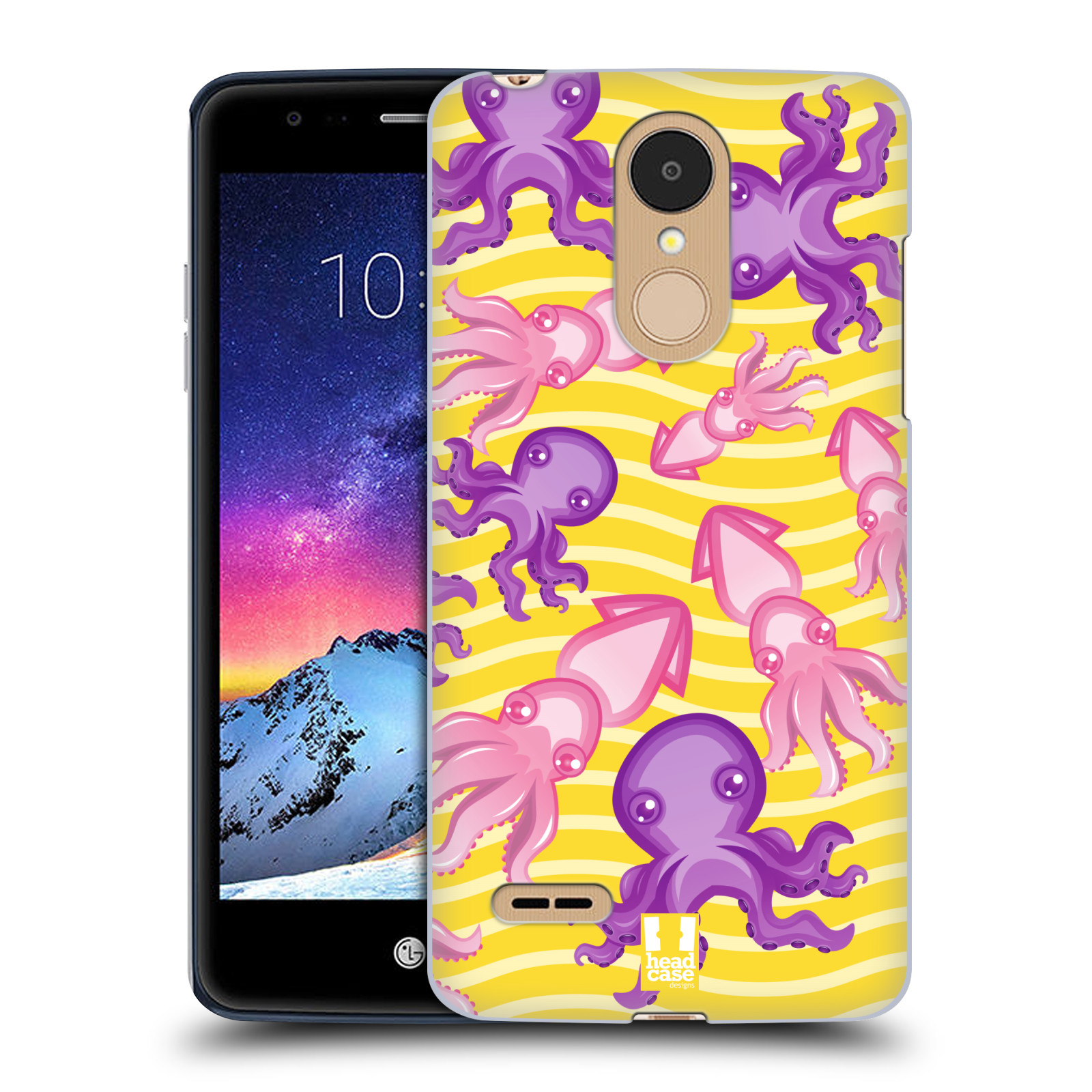 HEAD CASE plastový obal na mobil LG K9 / K8 2018 vzor mořský živočich chobotnice