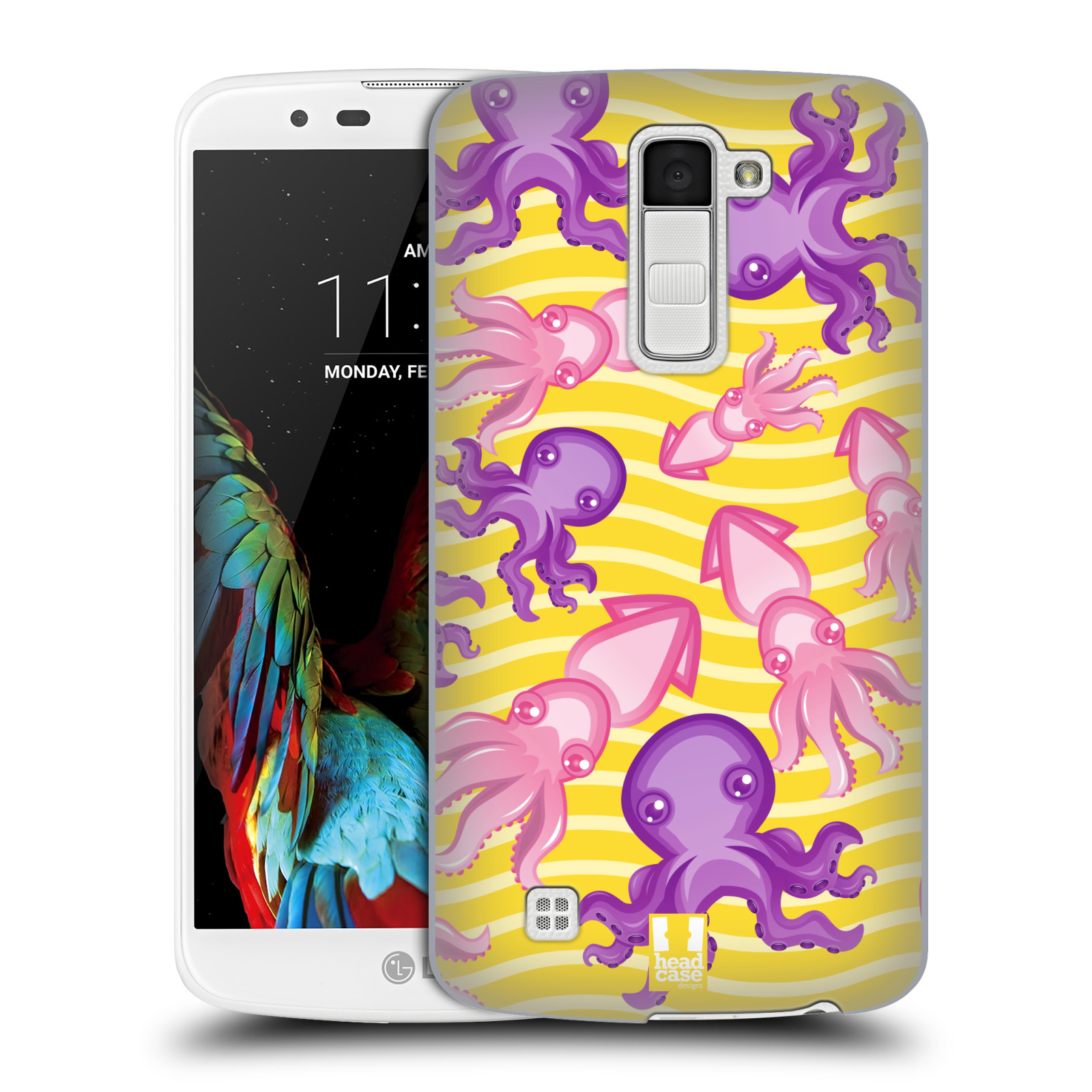 HEAD CASE plastový obal na mobil LG K10 vzor mořský živočich chobotnice