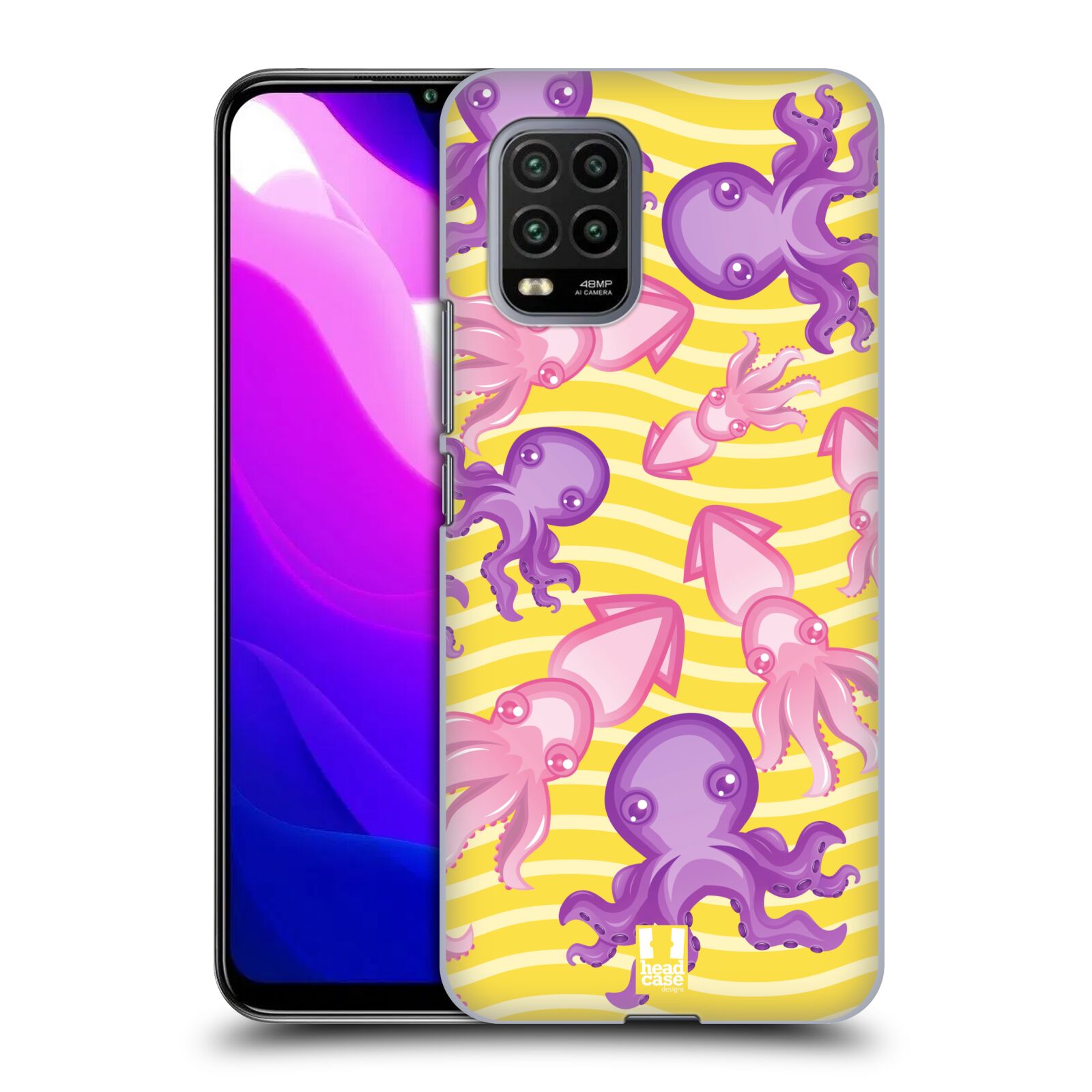 Zadní kryt, obal na mobil Xiaomi Mi 10 LITE vzor mořský živočich chobotnice
