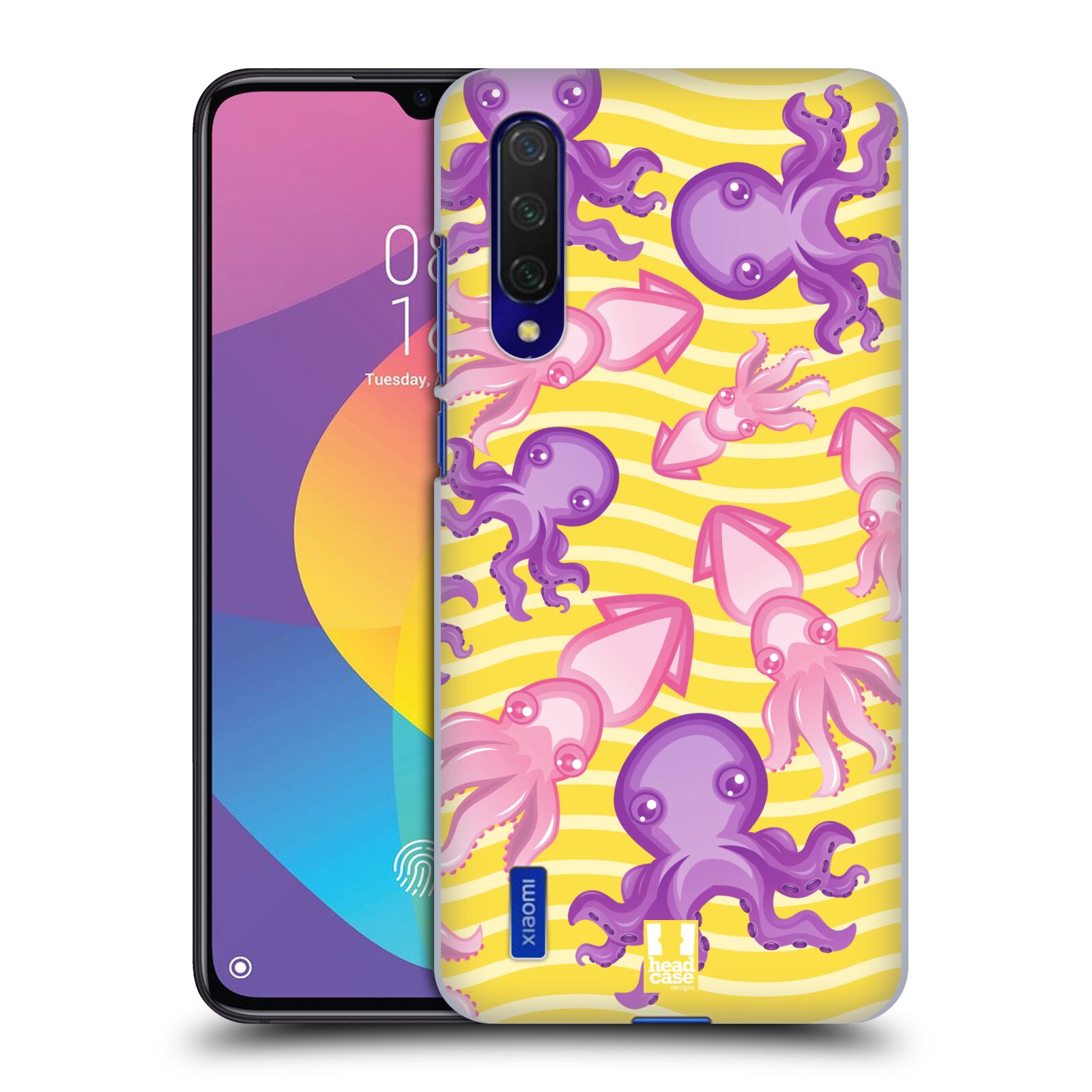 Zadní kryt na mobil Xiaomi MI 9 LITE vzor mořský živočich chobotnice