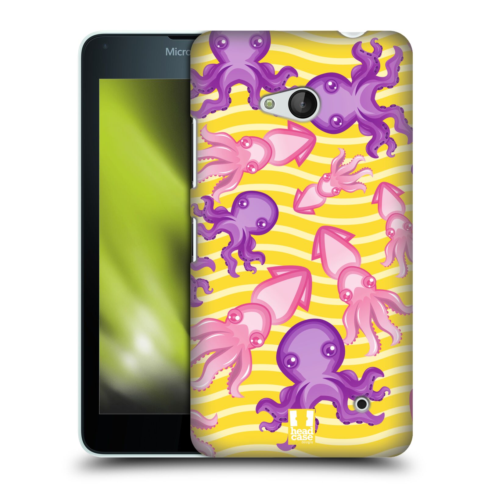 HEAD CASE plastový obal na mobil Nokia Lumia 640 vzor mořský živočich chobotnice