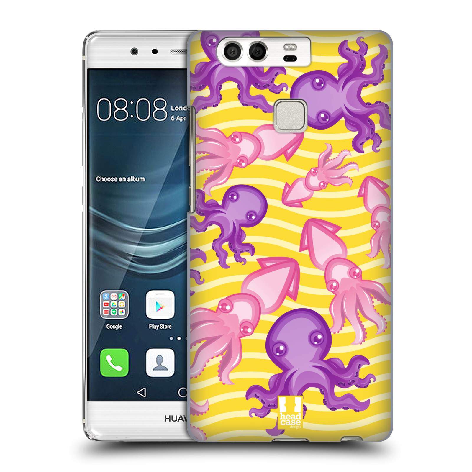 HEAD CASE plastový obal na mobil Huawei P9 / P9 DUAL SIM vzor mořský živočich chobotnice