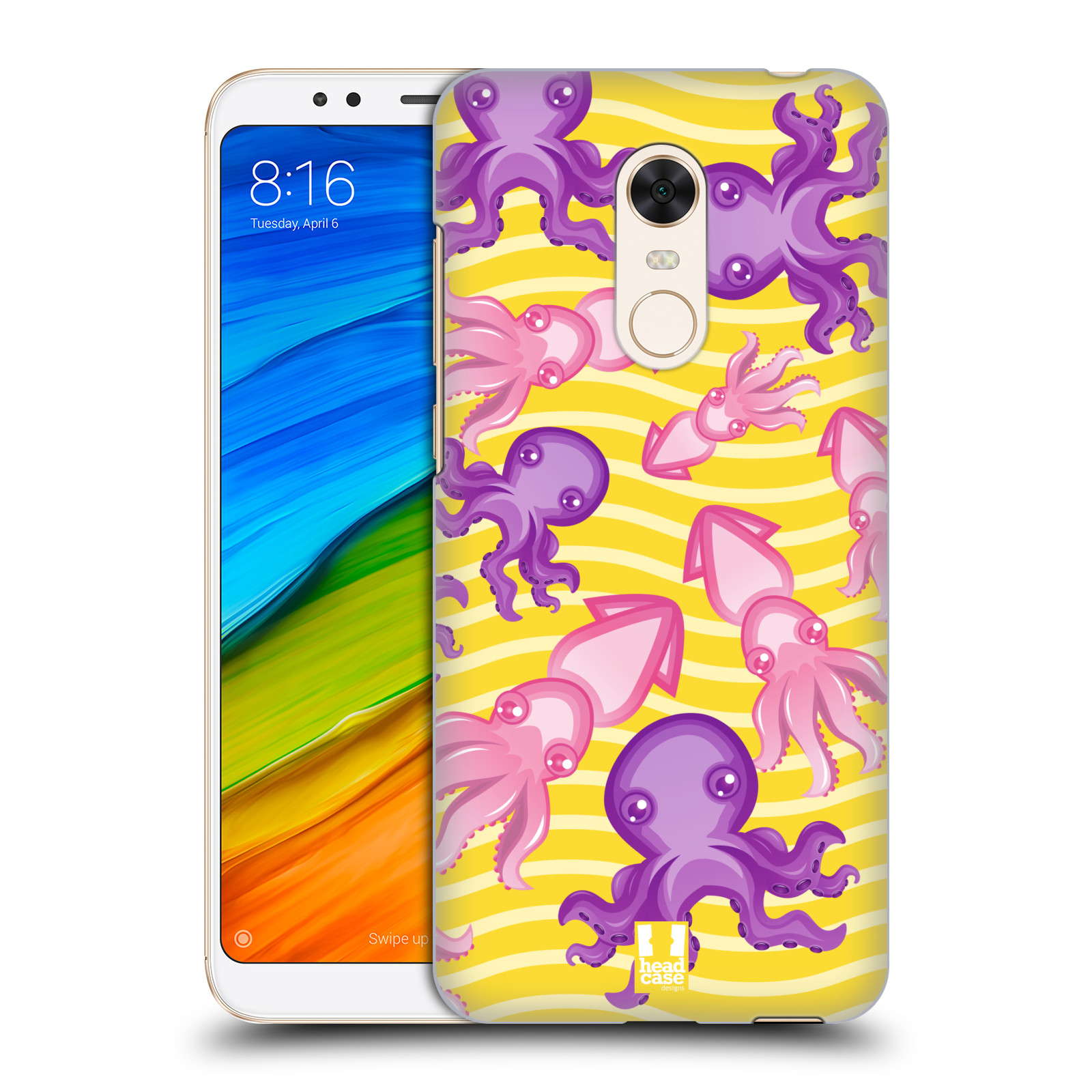 HEAD CASE plastový obal na mobil Xiaomi Redmi 5 PLUS vzor mořský živočich chobotnice