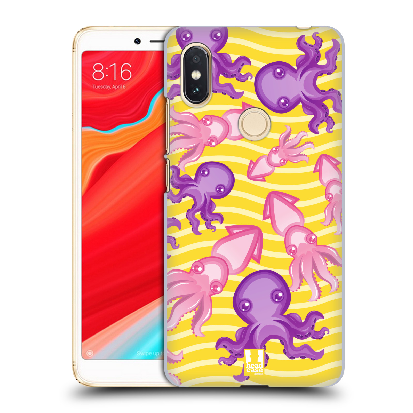 HEAD CASE plastový obal na mobil Xiaomi Redmi S2 vzor mořský živočich chobotnice